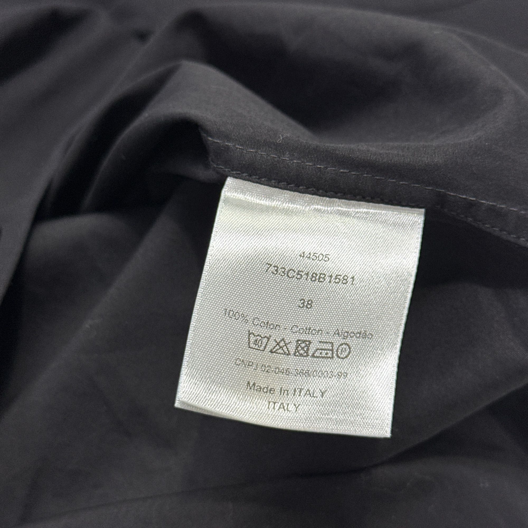 Dior Dior Bee Logo Long Sleeve Shirt Size 38 Size US S / EU 44-46 / 1 - 3 Thumbnail