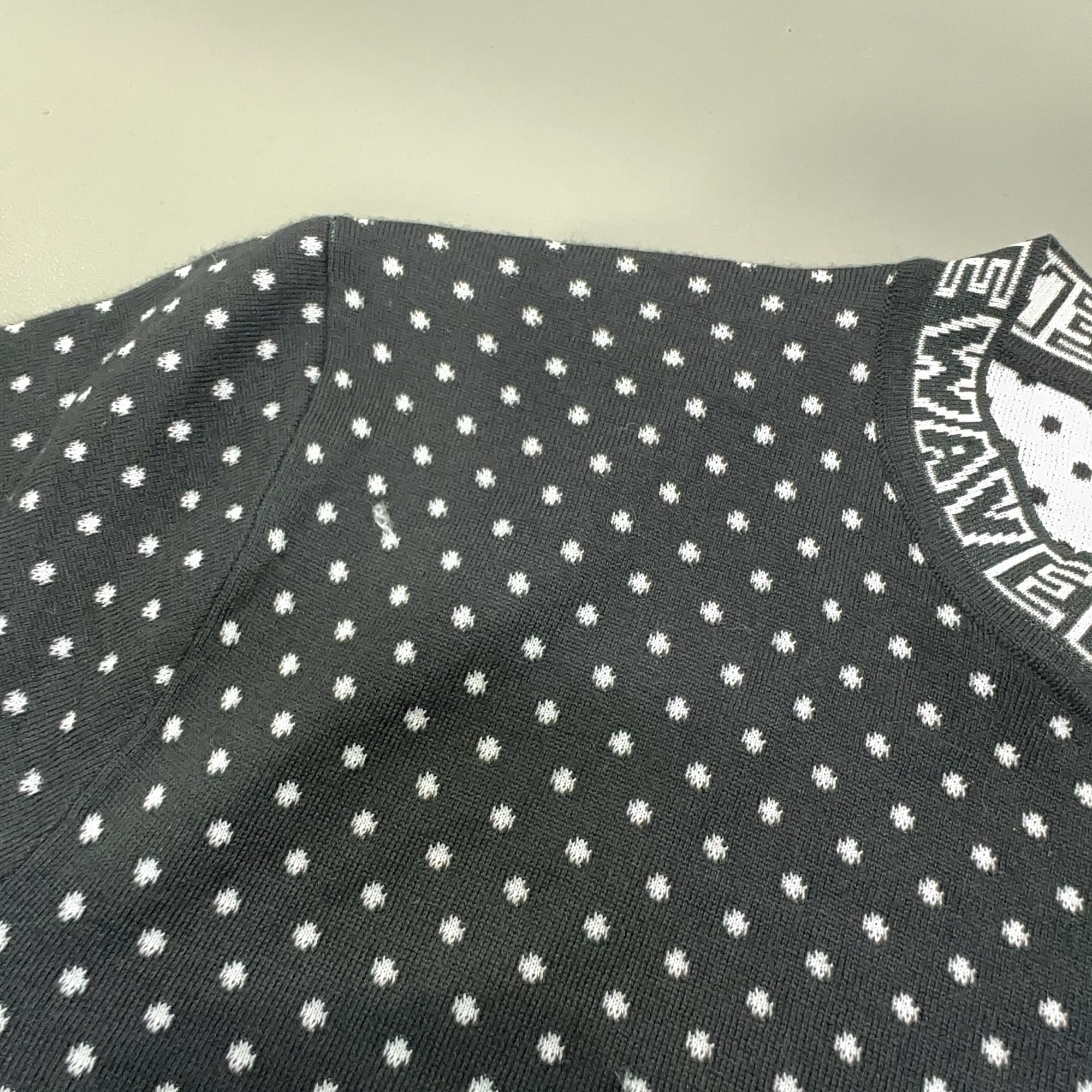 Dior Dior NEWAVE Polka Dot Wool Knit T-Shirt S Size US S / EU 44-46 / 1 - 7 Thumbnail