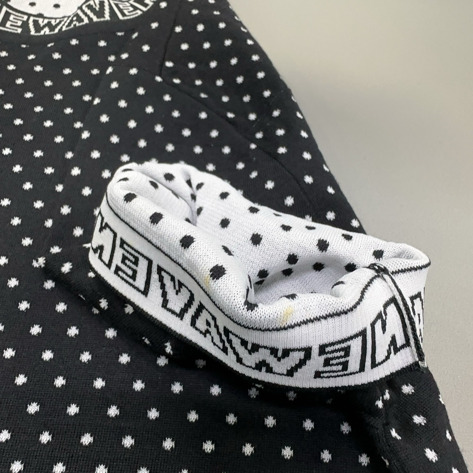 Dior Dior NEWAVE Polka Dot Wool Knit T-Shirt S Size US S / EU 44-46 / 1 - 8 Thumbnail