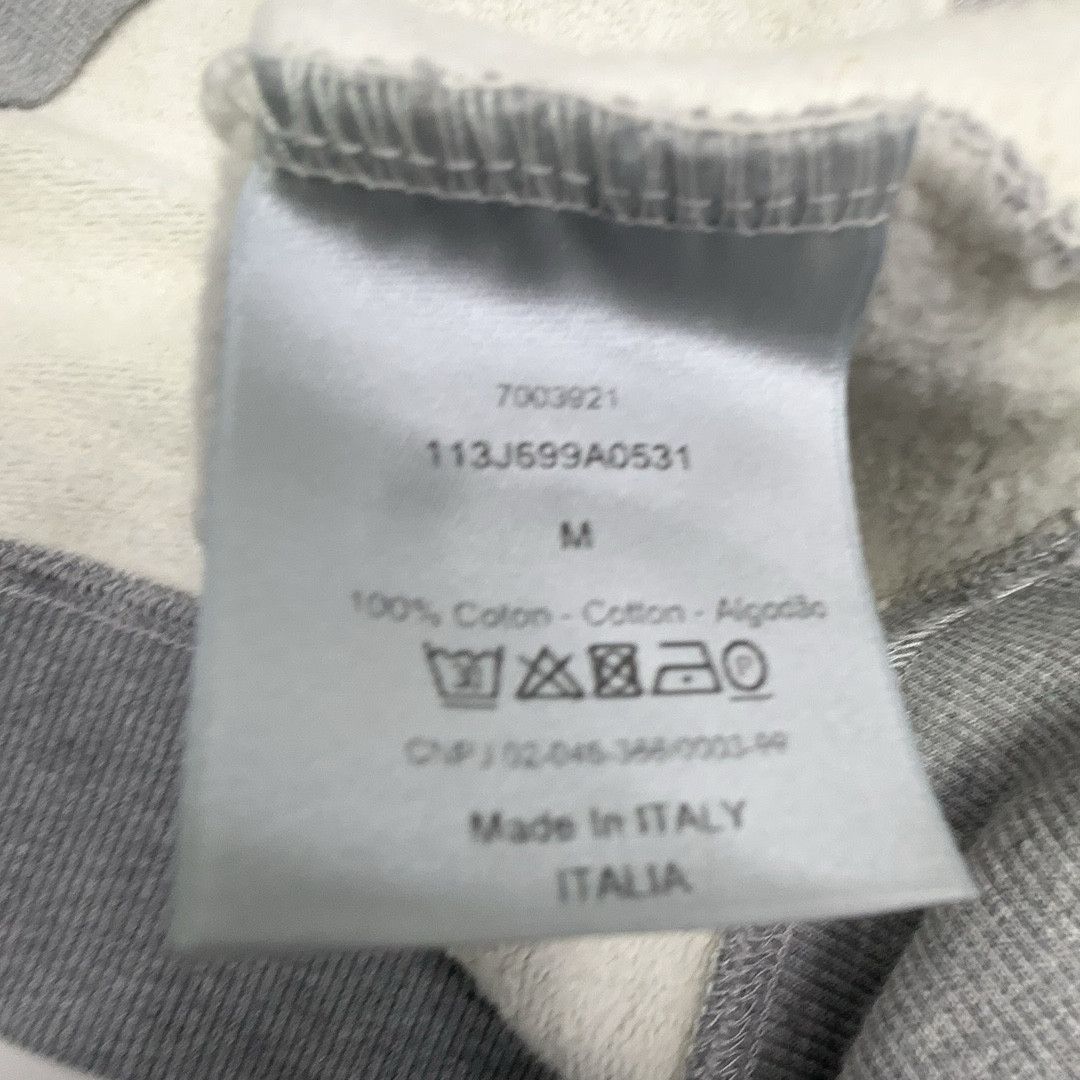 Dior Dior CD Icon Cotton Sweatshirt Gray Size M Size US M / EU 48-50 / 2 - 4 Thumbnail
