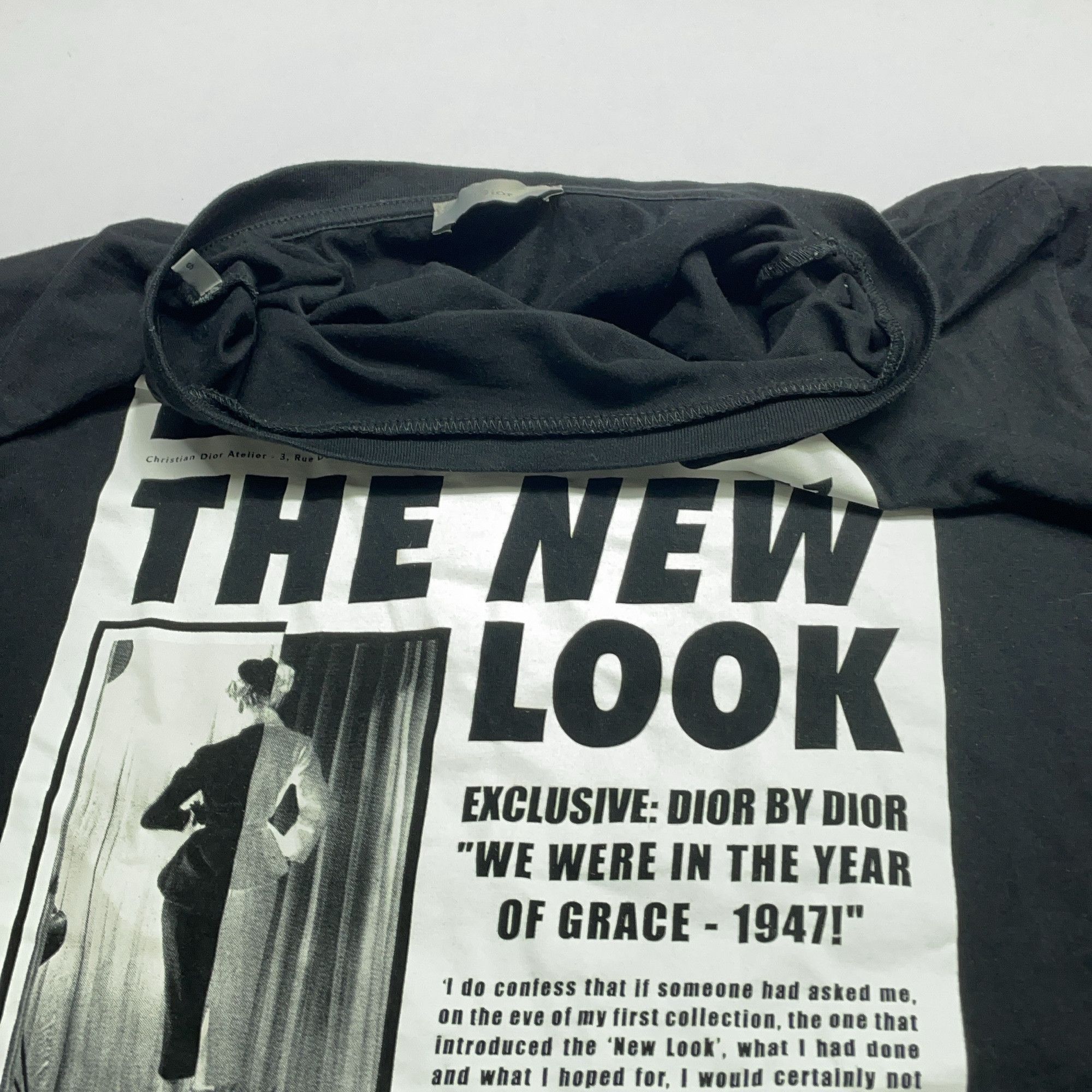 Dior Dior Newspaper Print T-Shirt Size S Size US S / EU 44-46 / 1 - 6 Thumbnail