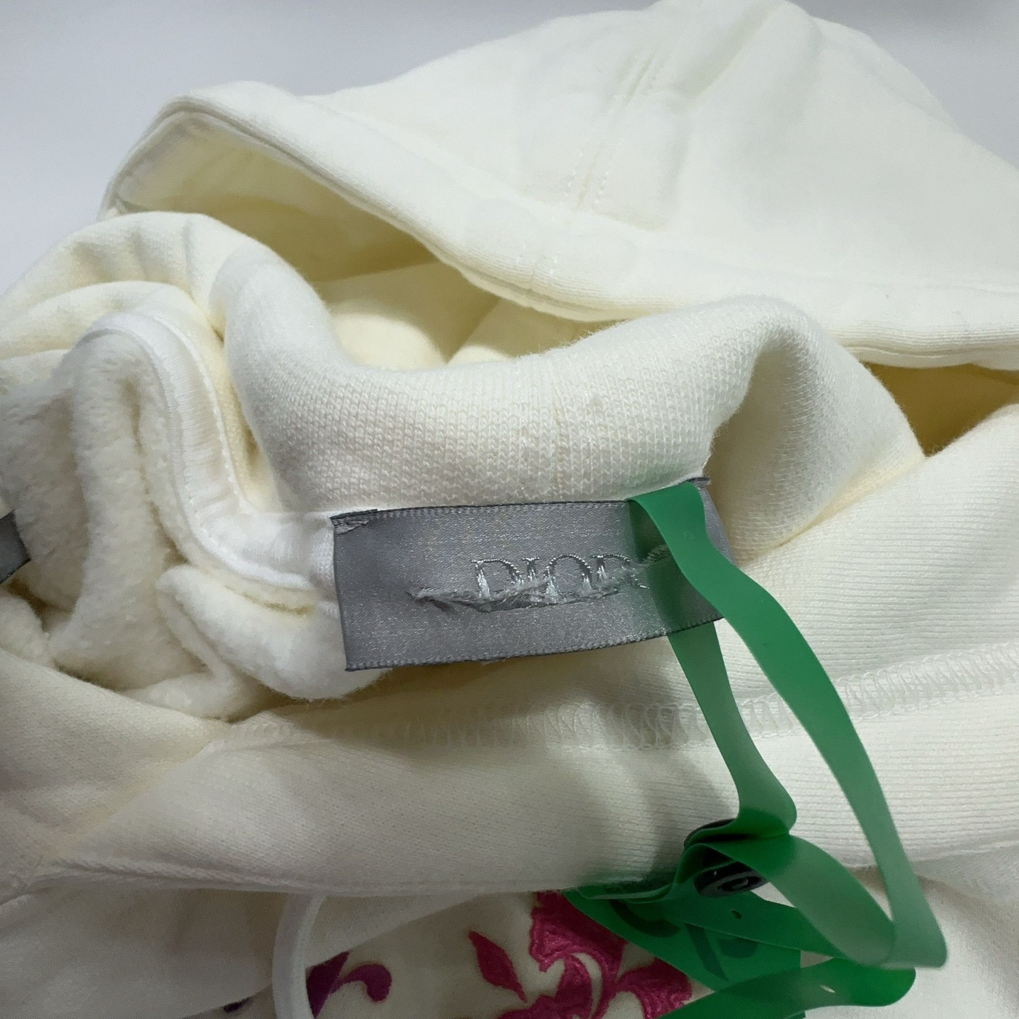 Dior Dior Floral Logo Embroidery Hoodie Size S Size US S / EU 44-46 / 1 - 3 Thumbnail