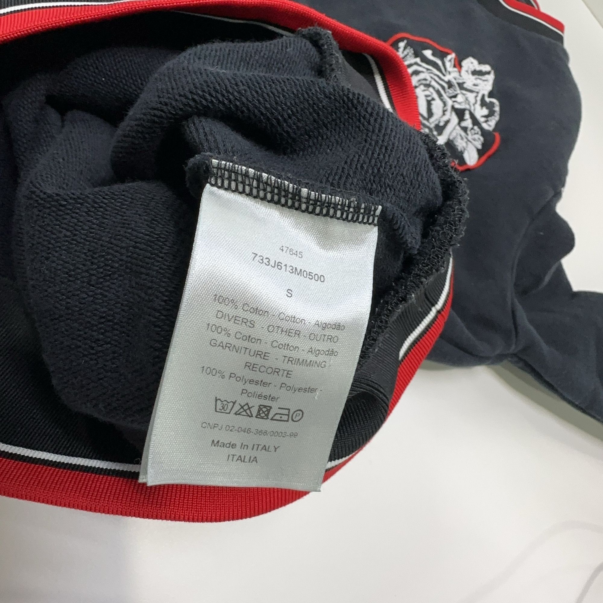 Dior Dior Rose Embroidery Crewneck Sweatshirt Size S Size US S / EU 44-46 / 1 - 5 Thumbnail