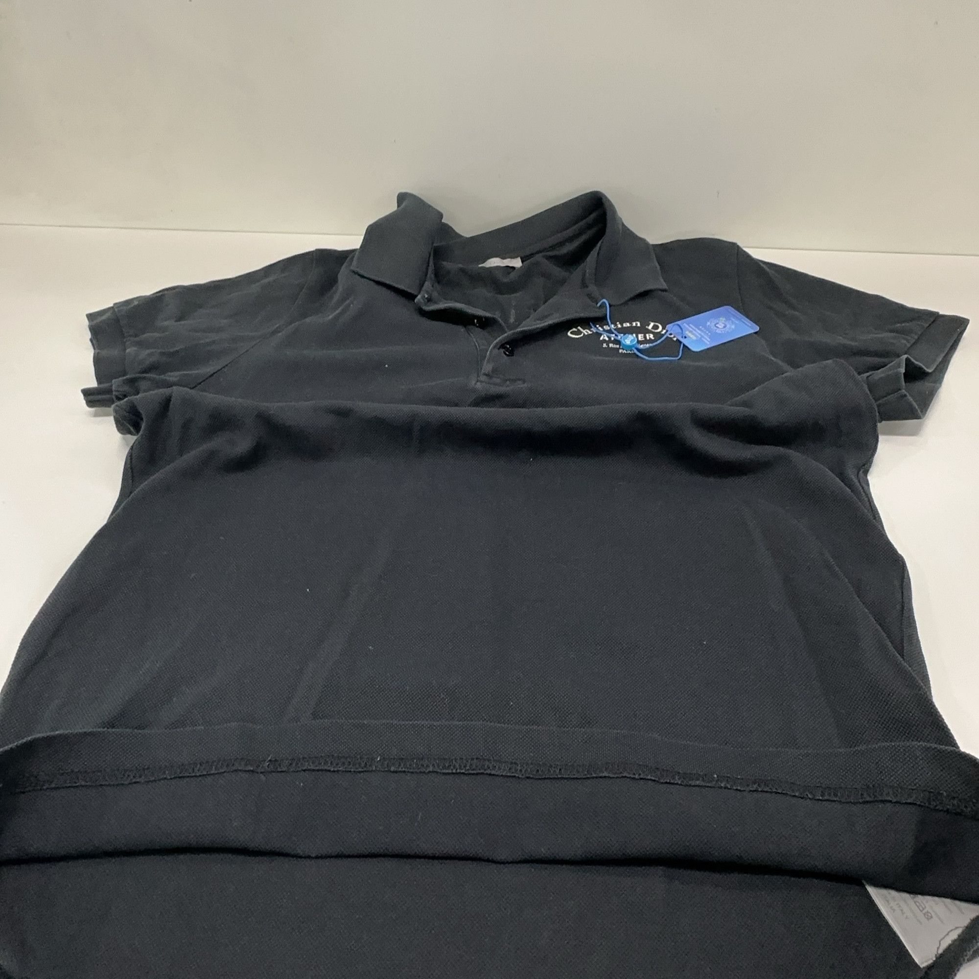 Dior Dior Atelier Logo Knit Polo Shirt Size M Size US M / EU 48-50 / 2 - 6 Thumbnail