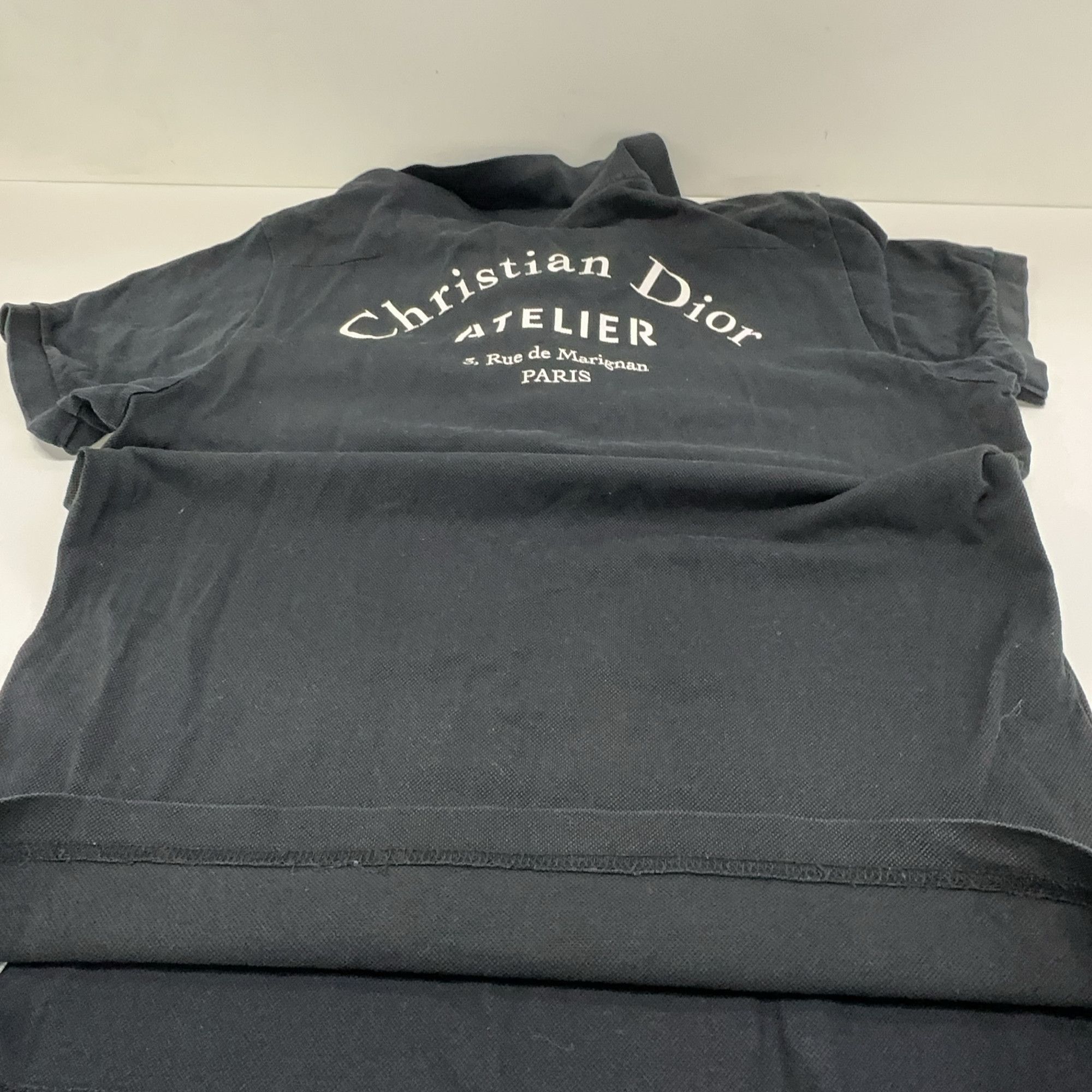 Dior Dior Atelier Logo Knit Polo Shirt Size M Size US M / EU 48-50 / 2 - 8 Thumbnail