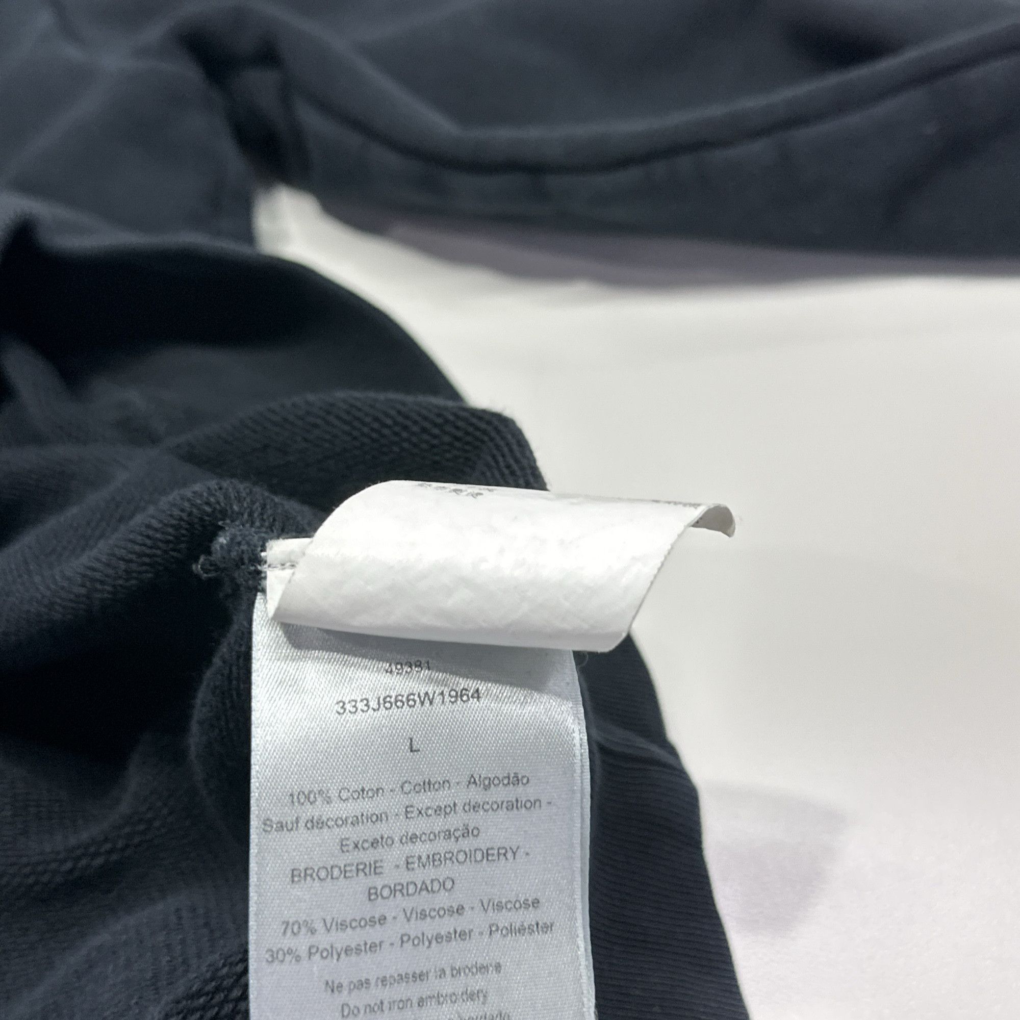 Dior Dior Bee Logo Sweatshirt Size L Size US L / EU 52-54 / 3 - 5 Thumbnail