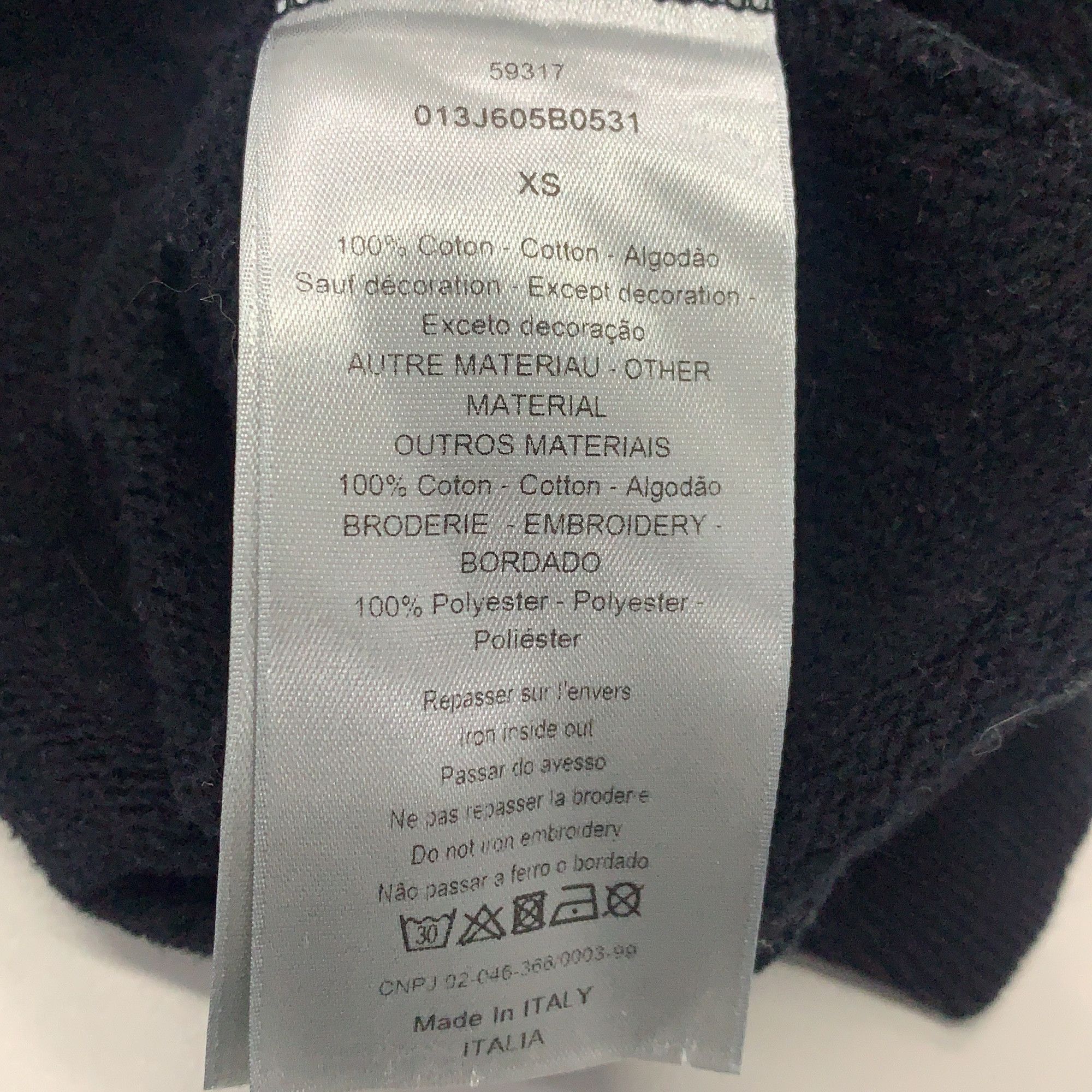 Dior Dior Archive Multi-Patch Hoodie XS Size US XS / EU 42 / 0 - 4 Thumbnail