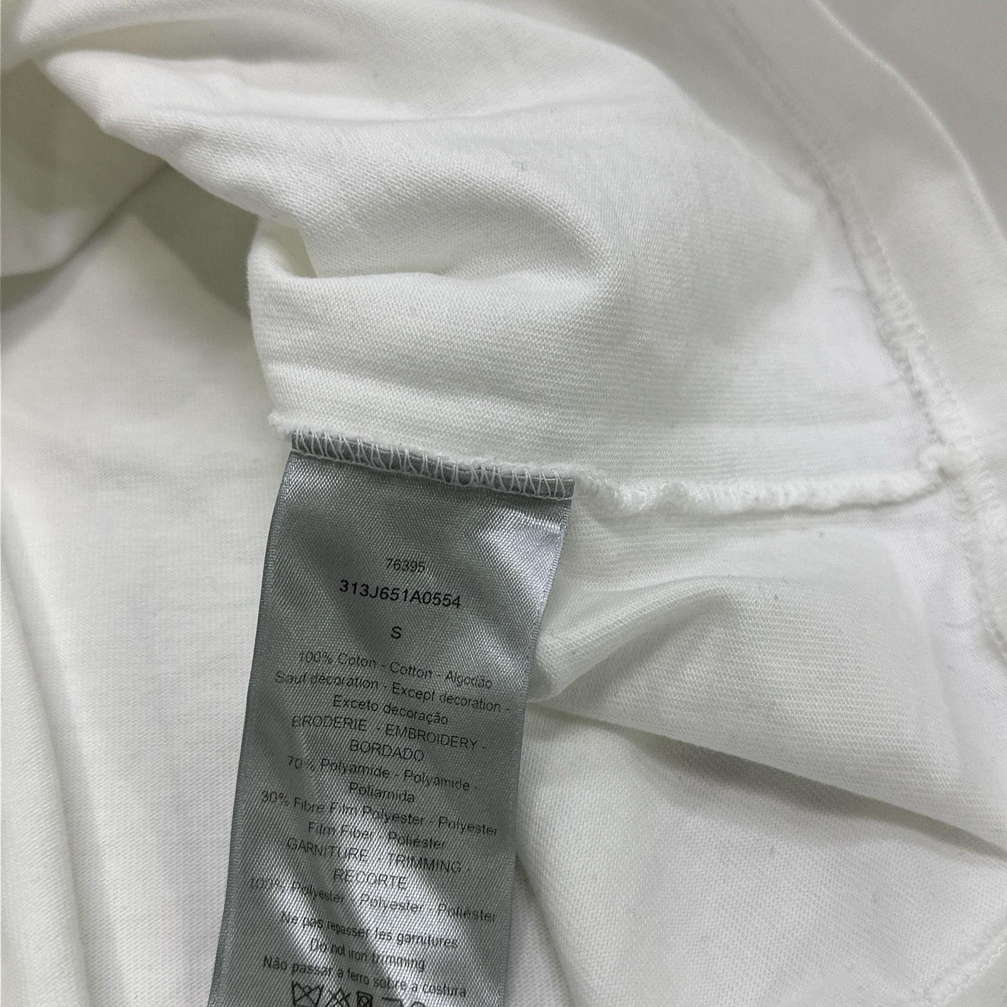 Dior Dior x ERL Bunny Embroidery Pocket T-Shirt White S Size US S / EU 44-46 / 1 - 5 Thumbnail
