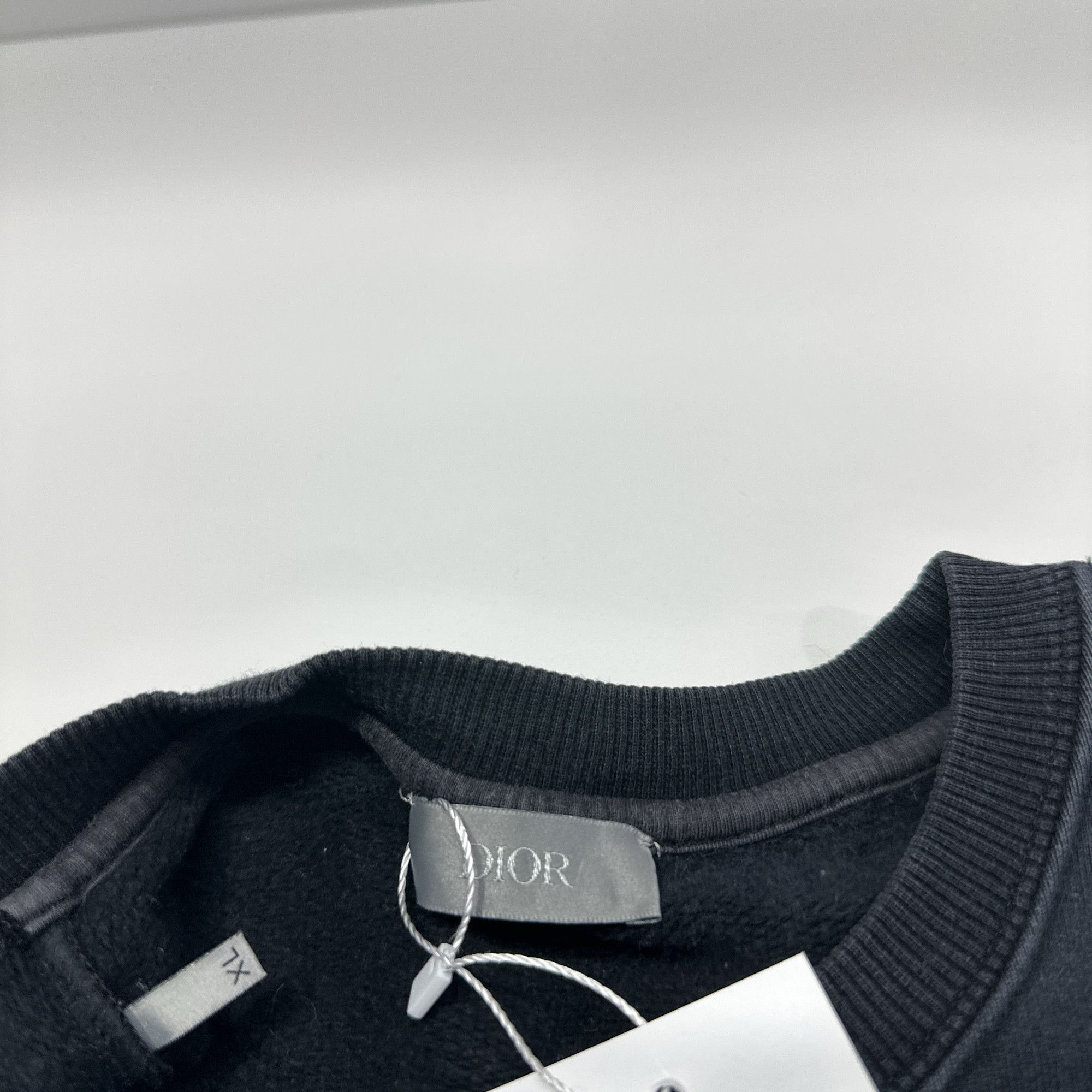 Dior Dior Embroidered Sketch Logo Sweatshirt XL Size US XL / EU 56 / 4 - 3 Thumbnail