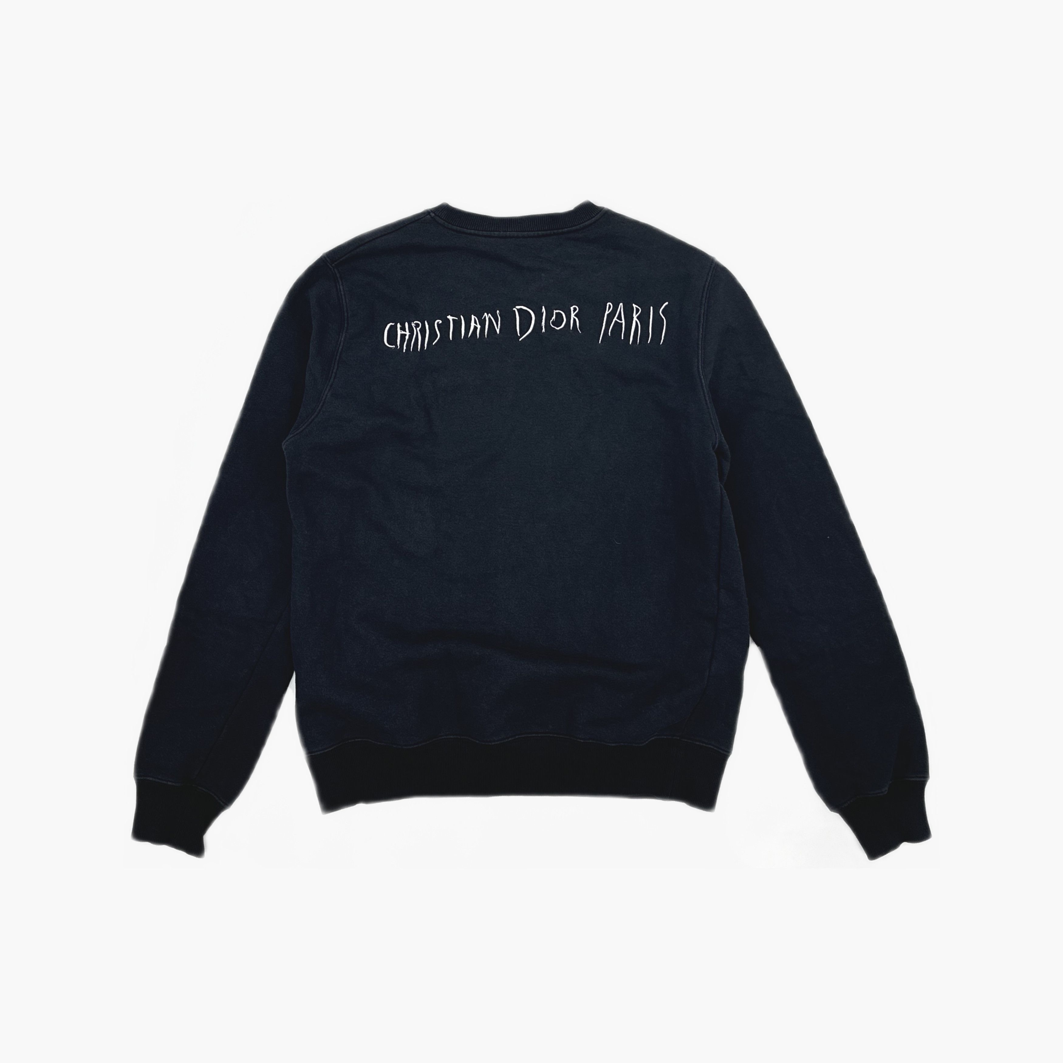 Dior Dior Embroidered Sketch Logo Sweatshirt XL Size US XL / EU 56 / 4 - 2 Thumbnail