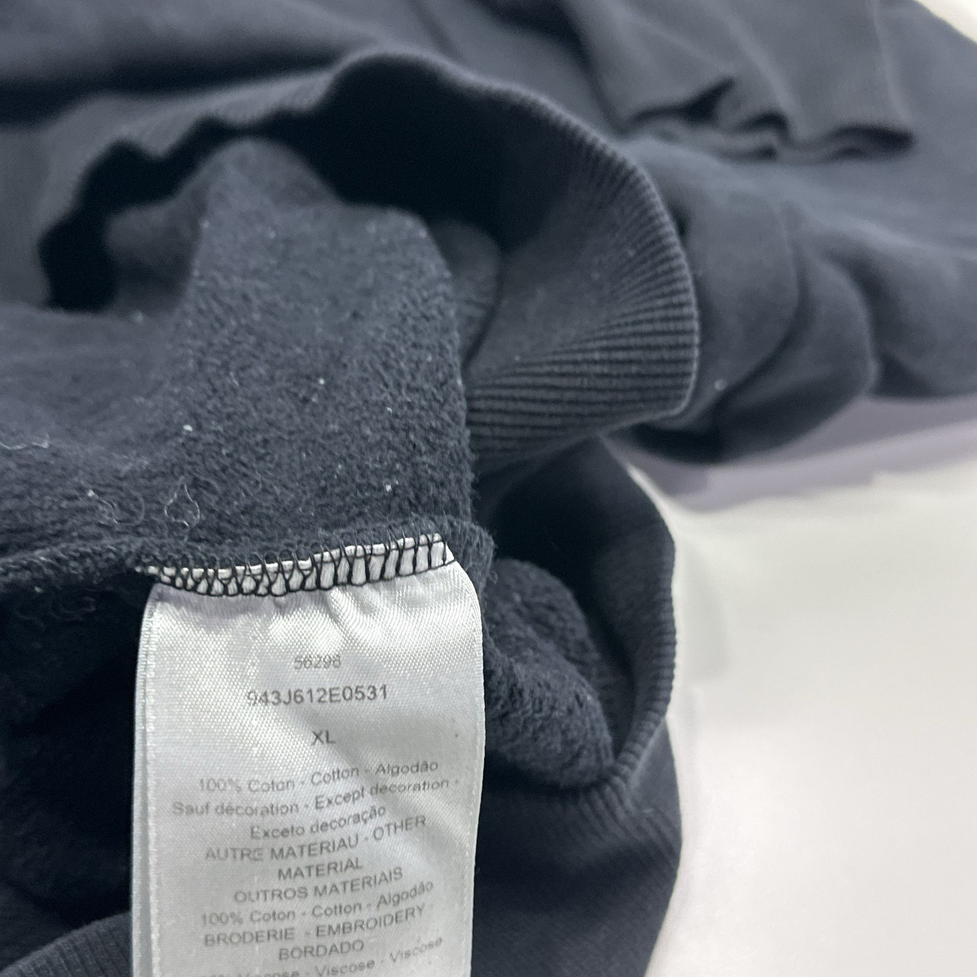 Dior Dior Embroidered Sketch Logo Sweatshirt XL Size US XL / EU 56 / 4 - 4 Thumbnail
