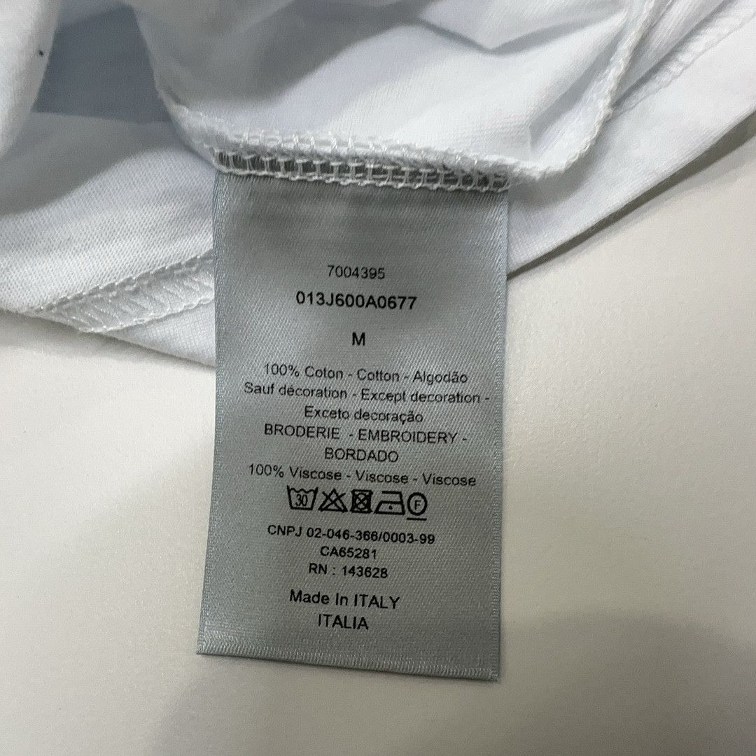 Dior Dior CD Logo Embroidery T-Shirt Size M Size US M / EU 48-50 / 2 - 4 Thumbnail