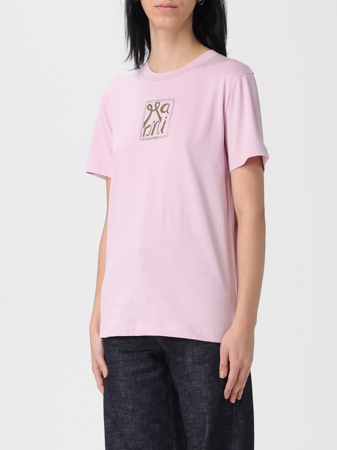 Marni Marni T-Shirt Woman Quartz Size XS / US 0-2 / IT 36-38 - 4 Thumbnail