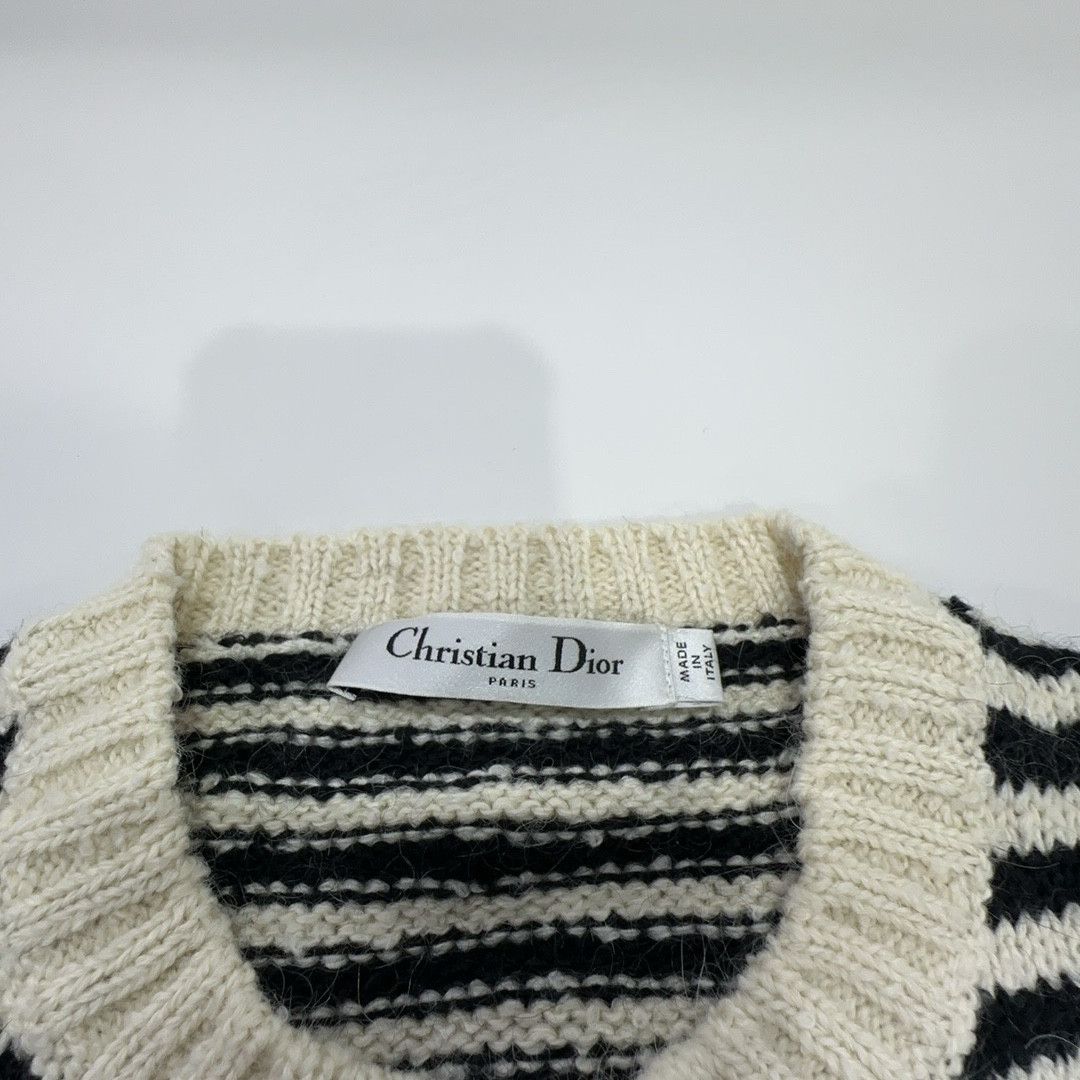 Dior Dior Striped Logo Knit Sweater Size 36 Size XS / US 0-2 / IT 36-38 - 3 Thumbnail
