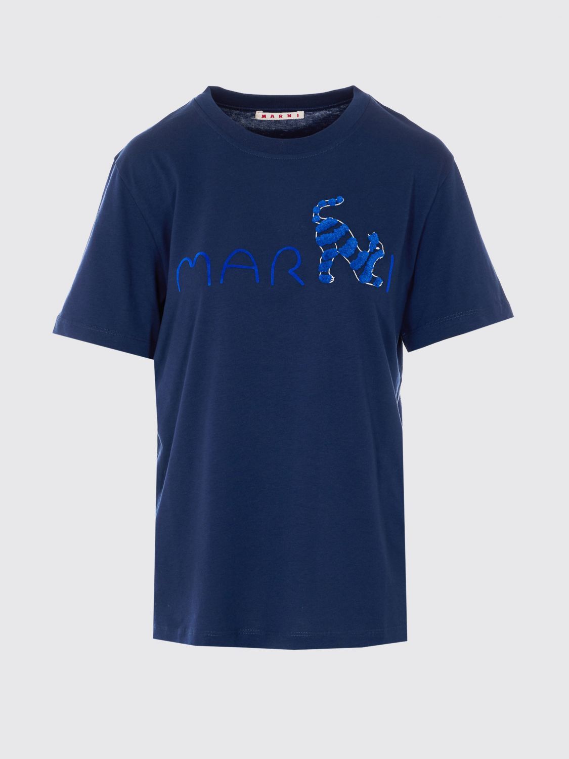 Marni Marni T-Shirt Woman Blue Size S / US 4 / IT 40 - 2 Thumbnail