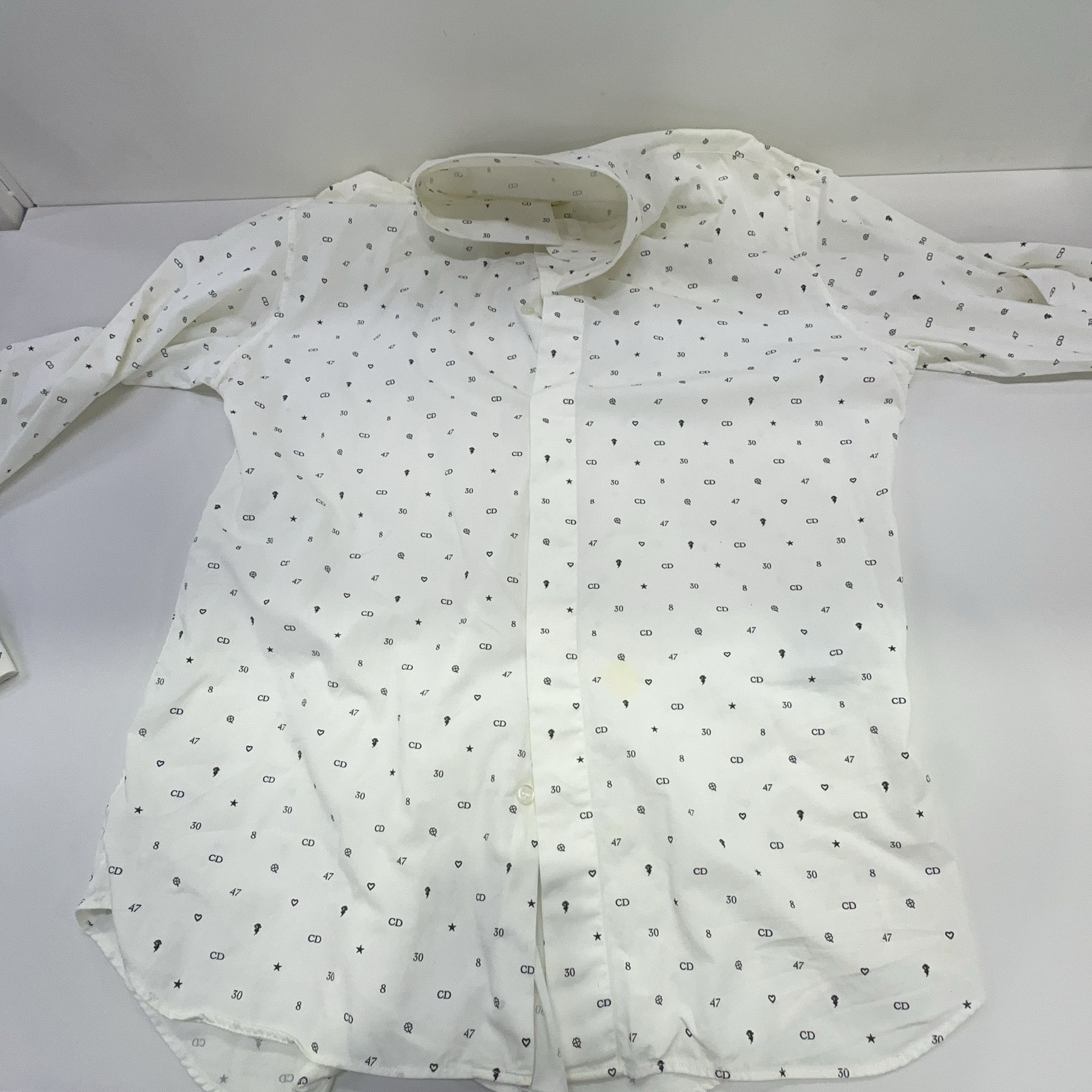 Dior Dior Monogram Print Button Up Shirt Size 42 Size US XS / EU 42 / 0 - 6 Thumbnail