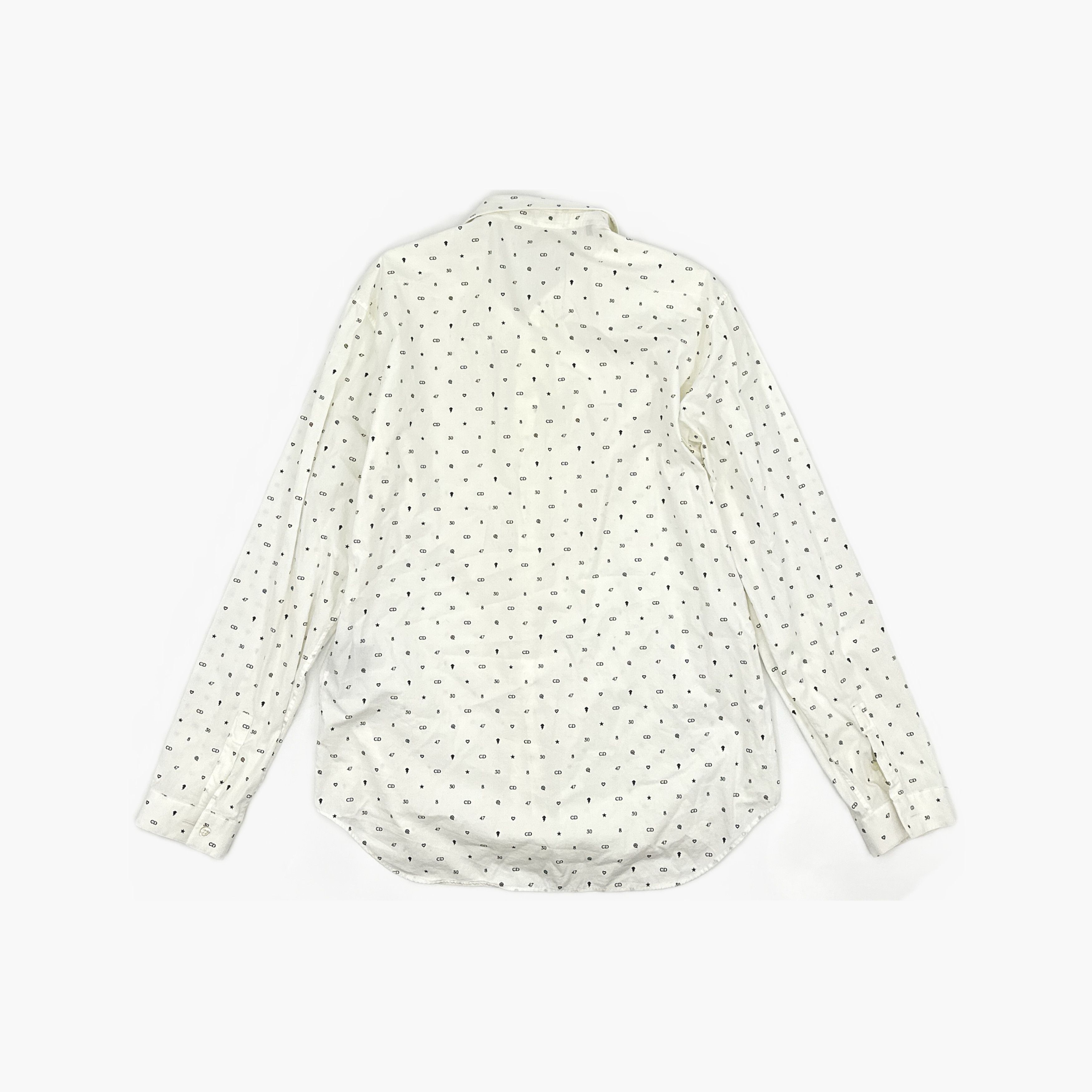 Dior Dior Monogram Print Button Up Shirt Size 42 Size US XS / EU 42 / 0 - 2 Thumbnail