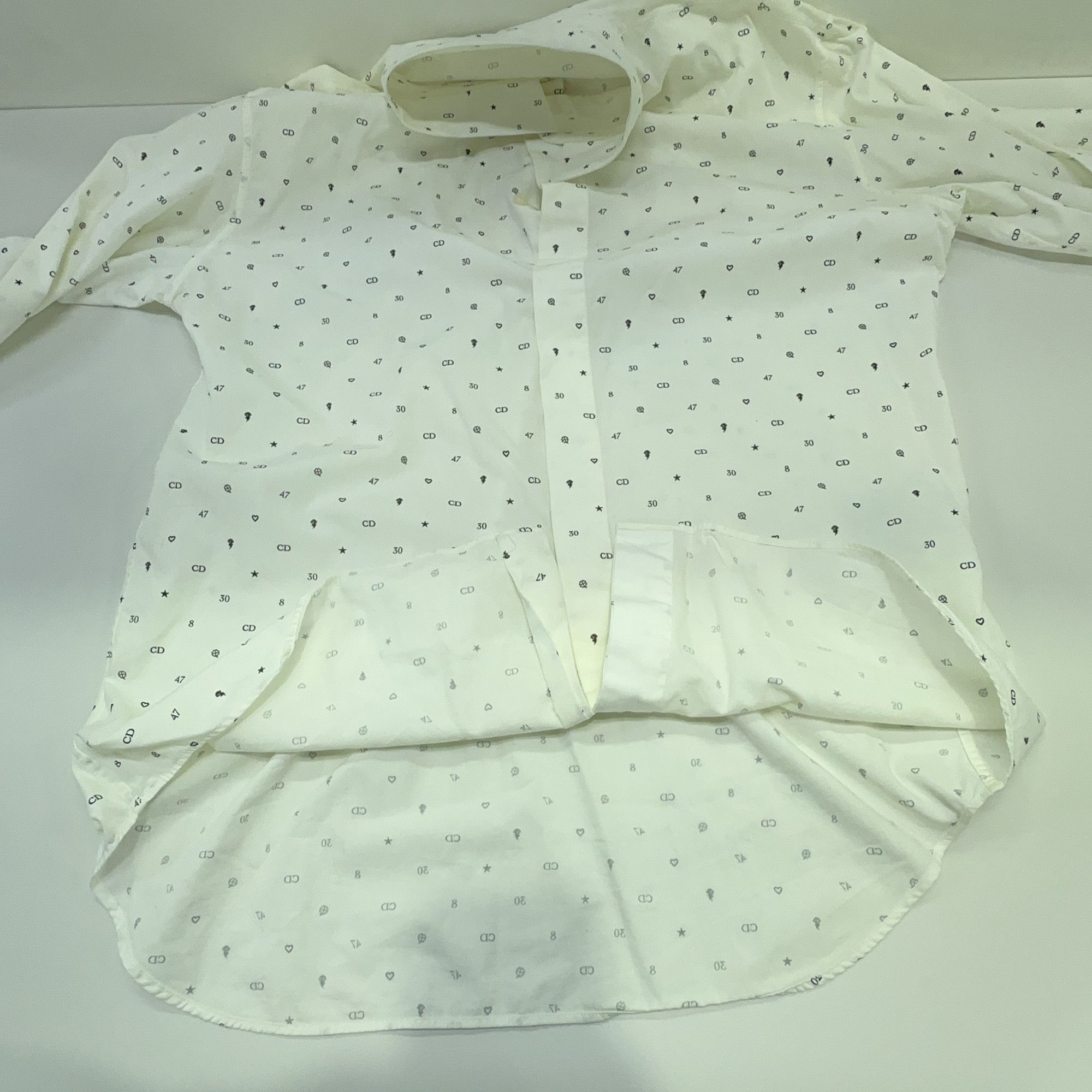 Dior Dior Monogram Print Button Up Shirt Size 42 Size US XS / EU 42 / 0 - 7 Thumbnail