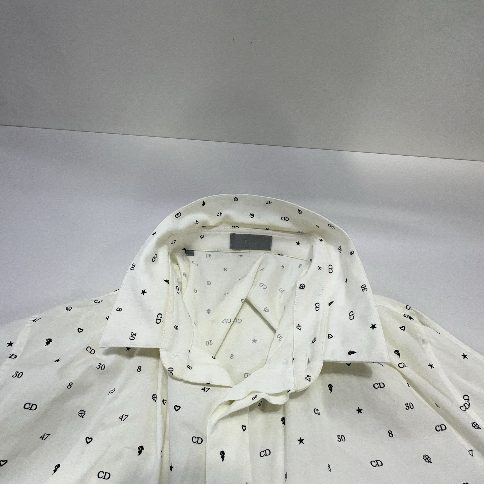 Dior Dior Monogram Print Button Up Shirt Size 42 Size US XS / EU 42 / 0 - 5 Thumbnail