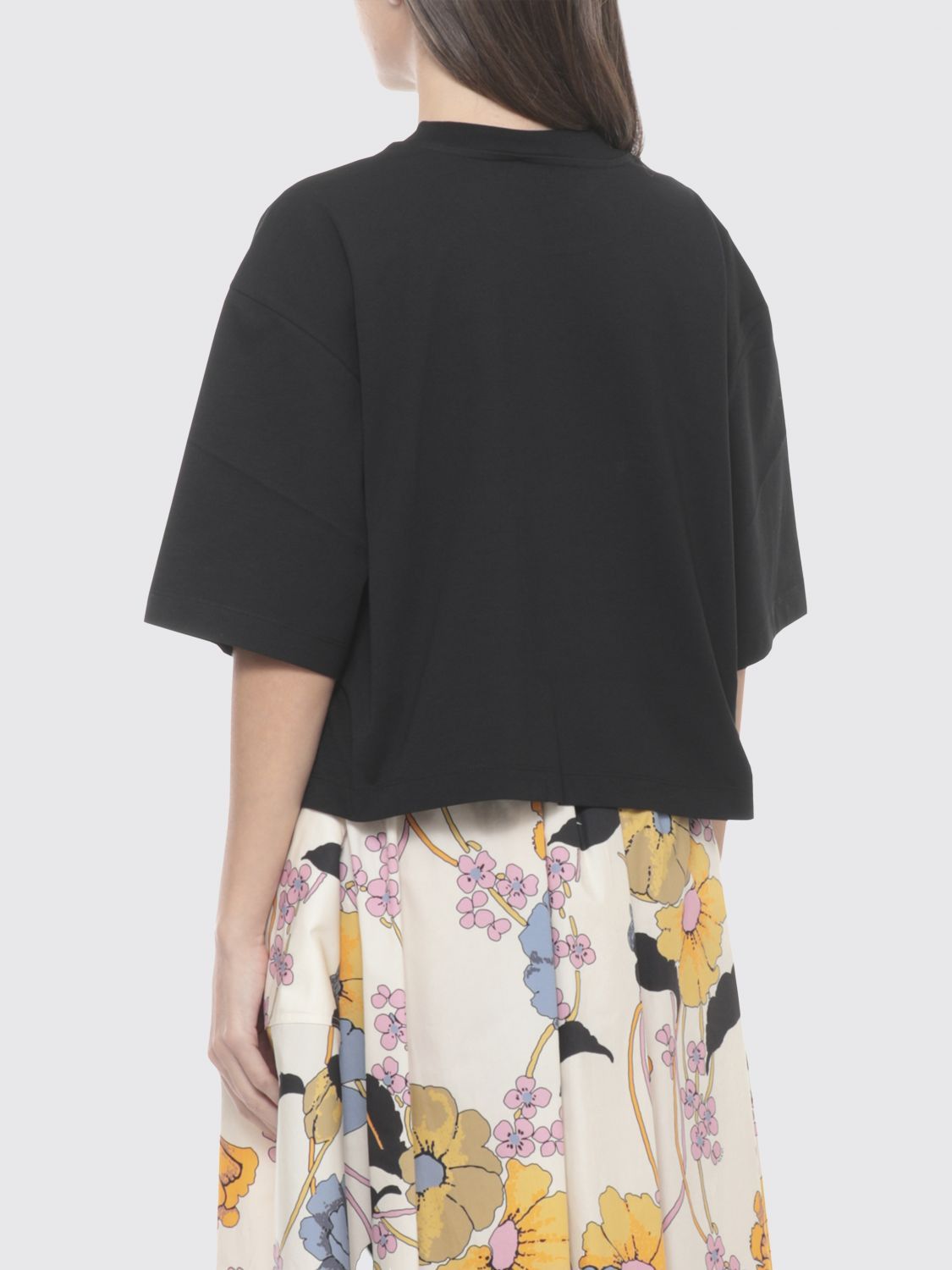 Marni Marni T-Shirt Woman Black Size XS / US 0-2 / IT 36-38 - 3 Thumbnail