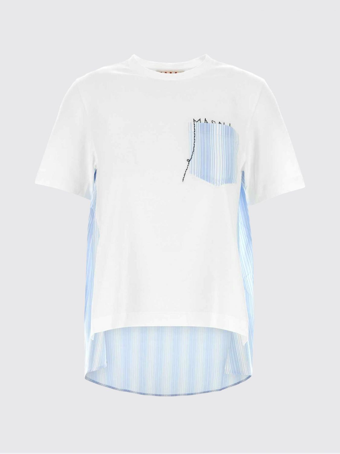 Marni Marni T-Shirt Woman Lilac Size XS / US 0-2 / IT 36-38 - 2 Thumbnail