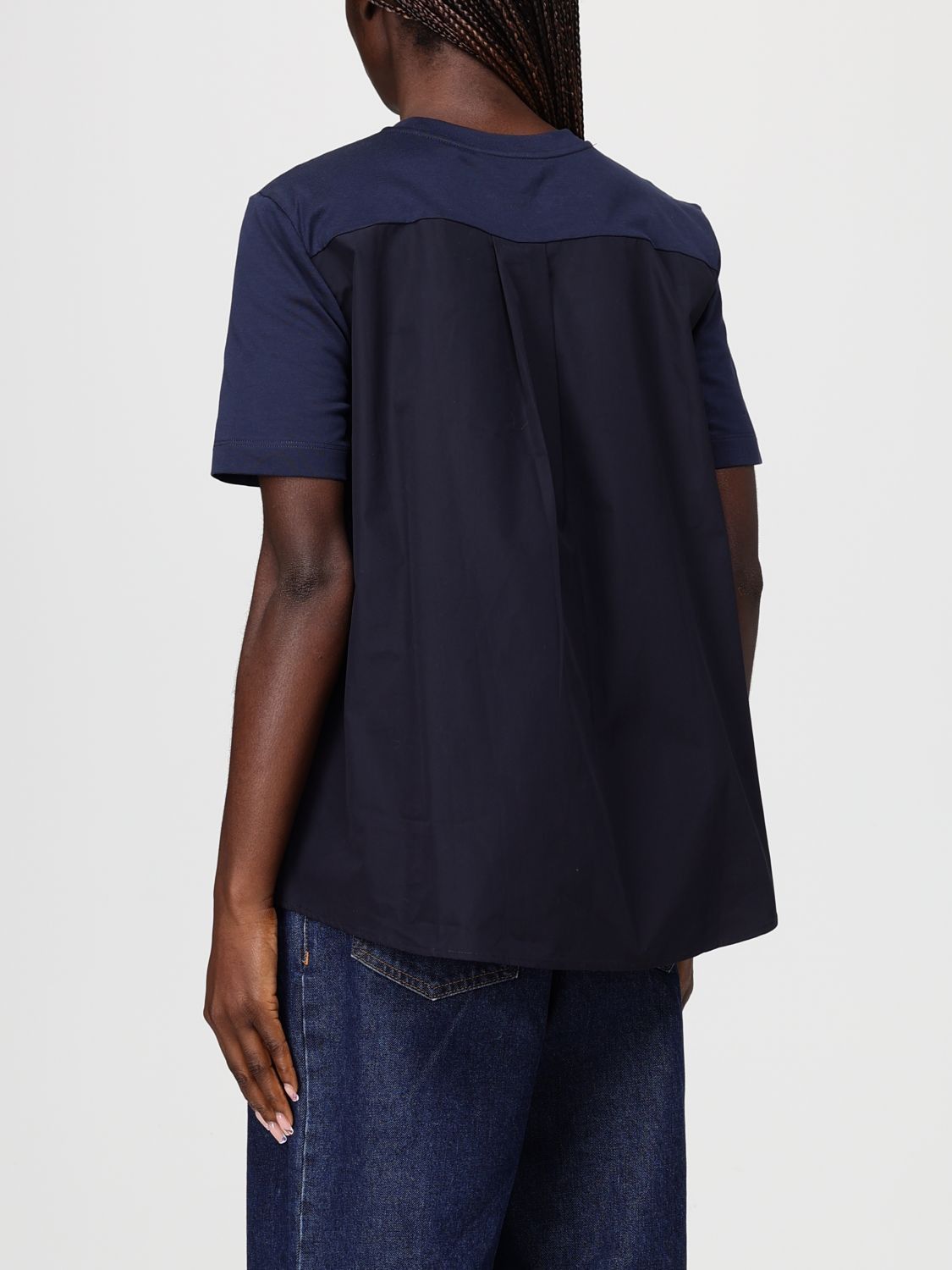 Marni Marni T-Shirt Woman Blue Size XS / US 0-2 / IT 36-38 - 3 Thumbnail