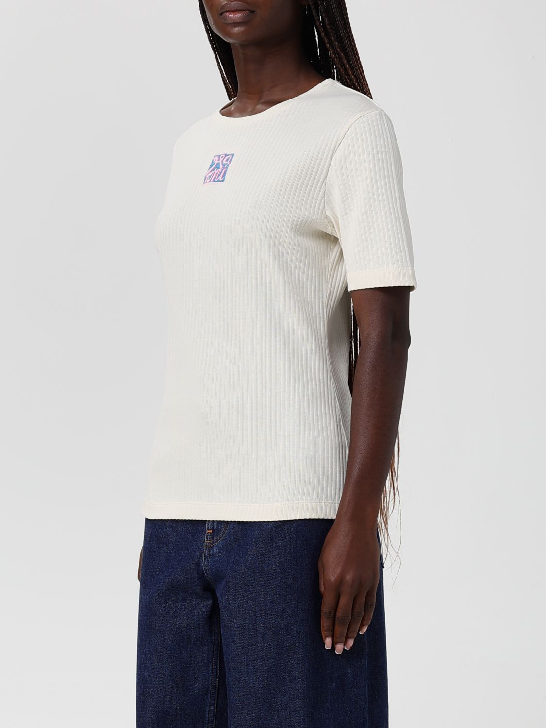 Marni Marni T-Shirt Woman White Size S / US 4 / IT 40 - 4 Thumbnail