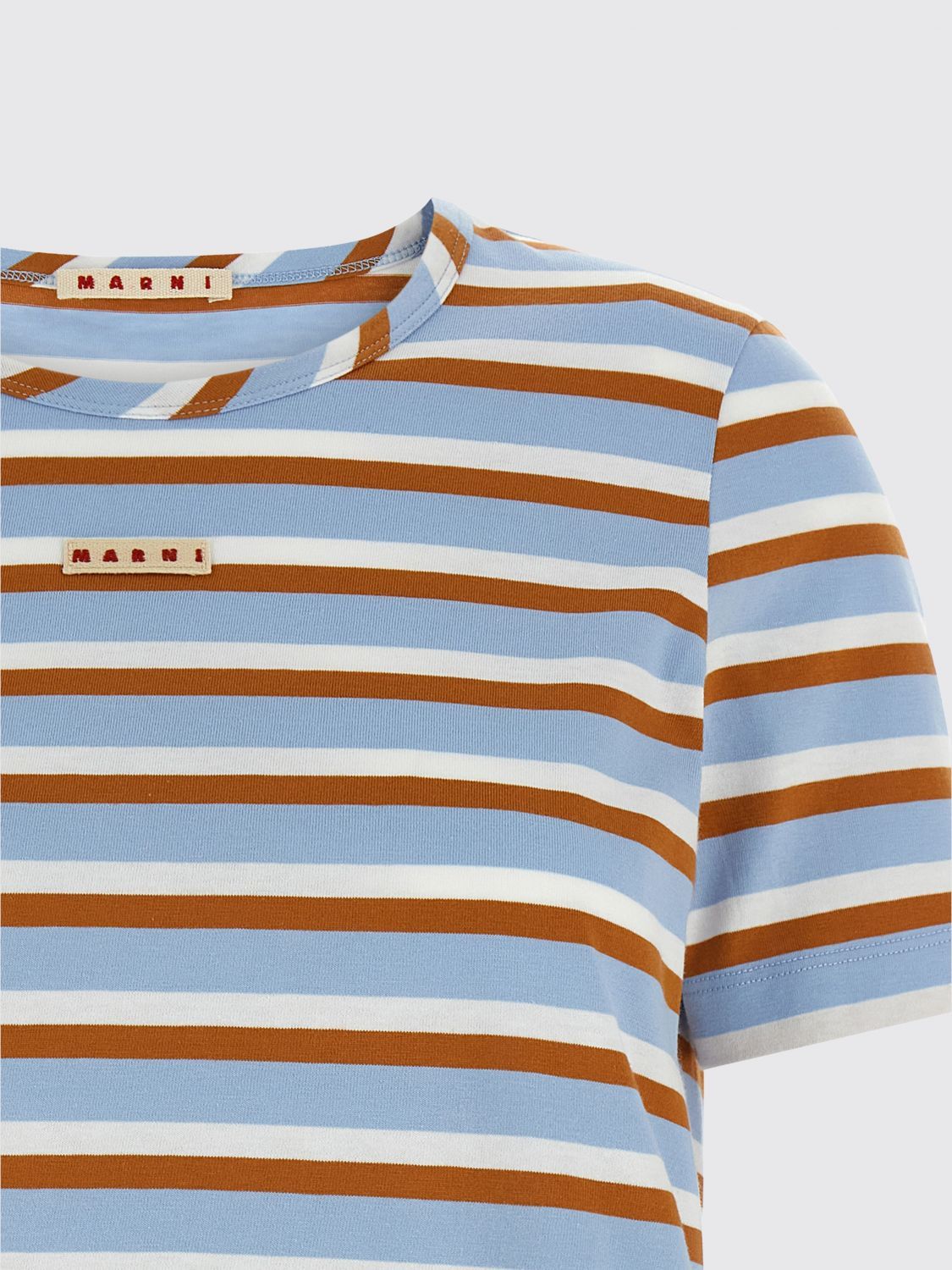 Marni Marni T-Shirt Woman Blue Size M / US 6-8 / IT 42-44 - 4 Thumbnail