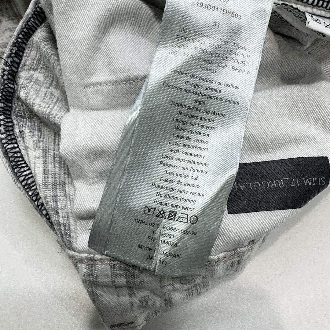 Dior Dior Oblique Monogram Denim Jeans 31 Size US 31 - 5 Thumbnail