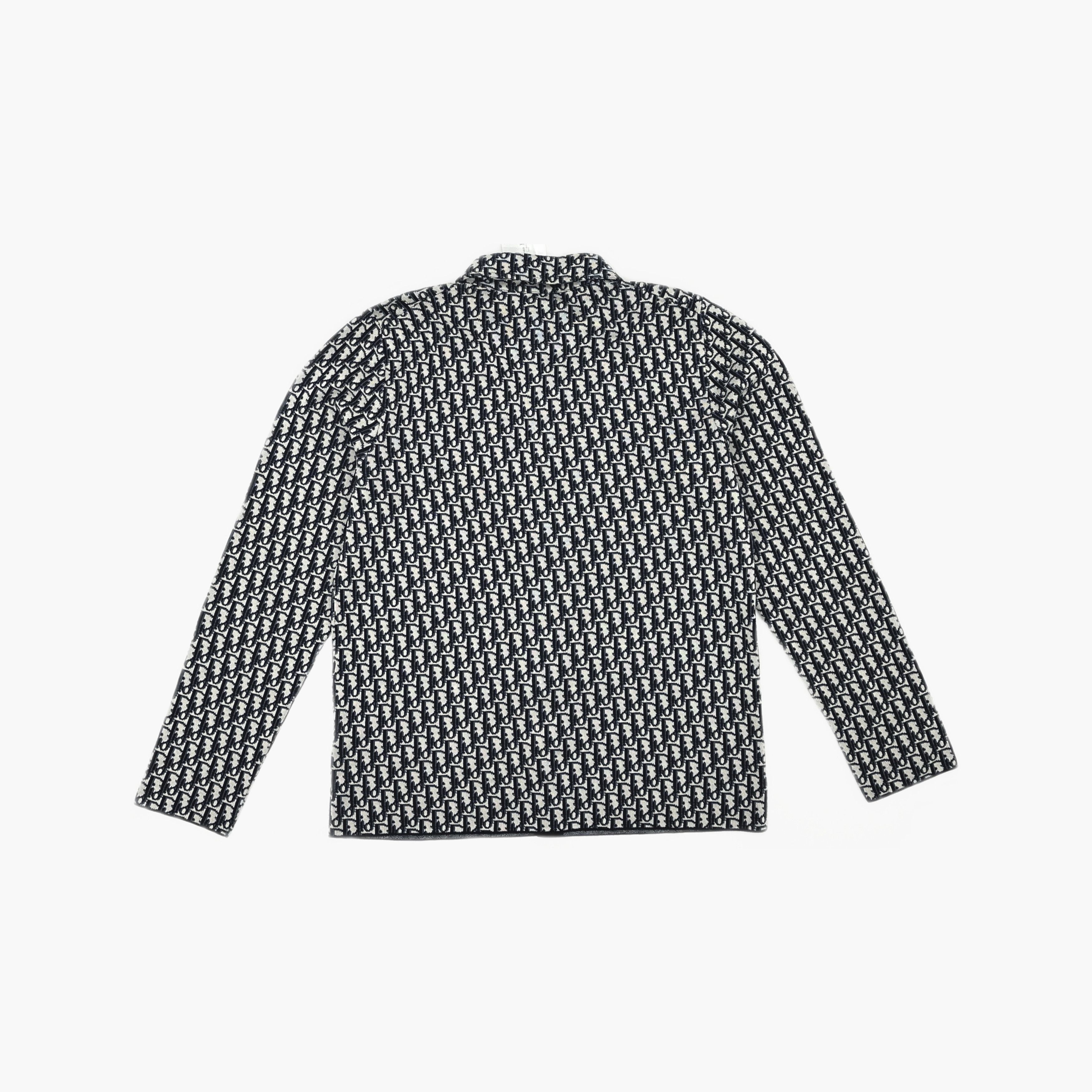 Dior Dior Oblique Knit Shirt Size M Size US M / EU 48-50 / 2 - 2 Thumbnail