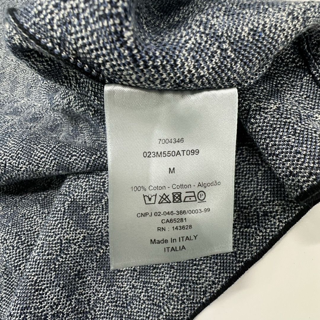 Dior Dior Oblique Knit Shirt Size M Size US M / EU 48-50 / 2 - 3 Thumbnail