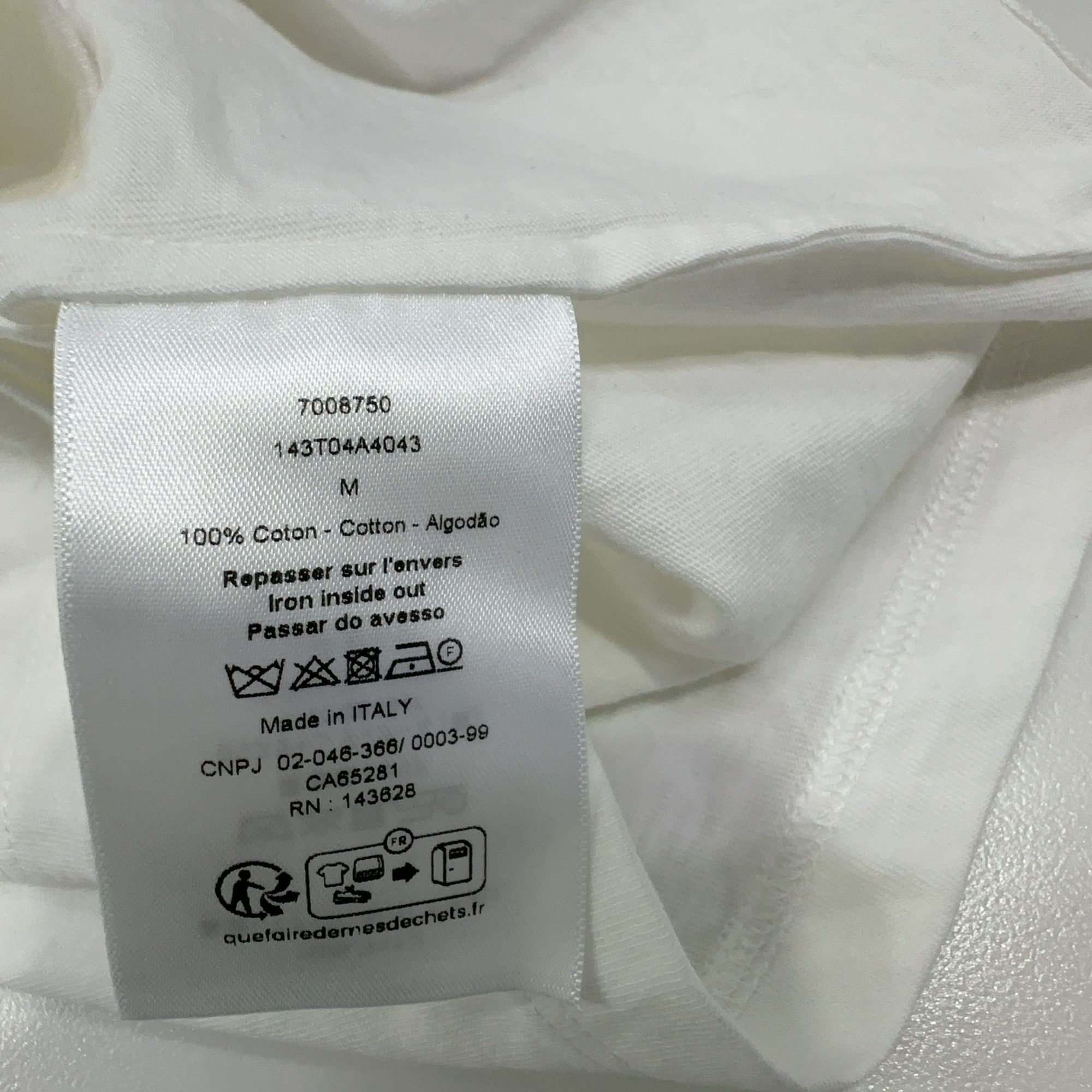 Dior Dior SS21 Logo T-Shirt Size M Size US M / EU 48-50 / 2 - 3 Thumbnail