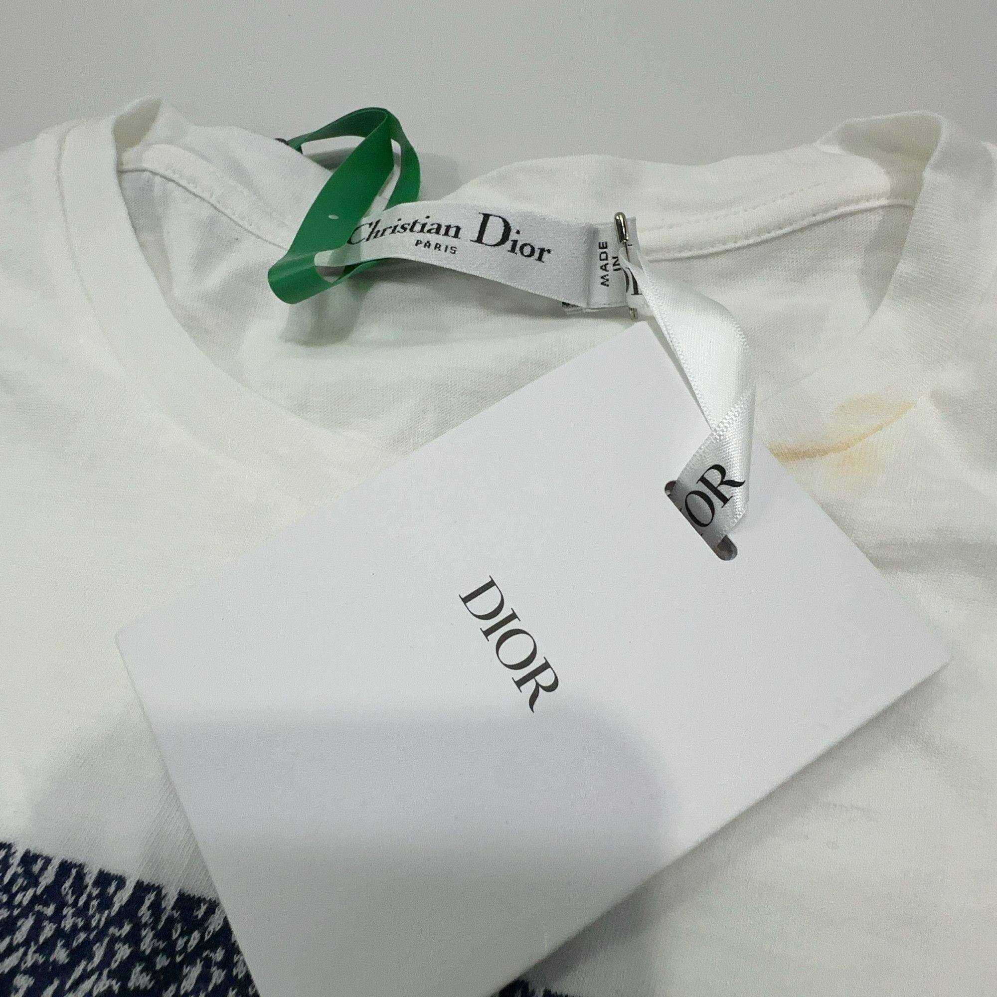 Dior Dior SS21 Logo T-Shirt Size M Size US M / EU 48-50 / 2 - 5 Thumbnail