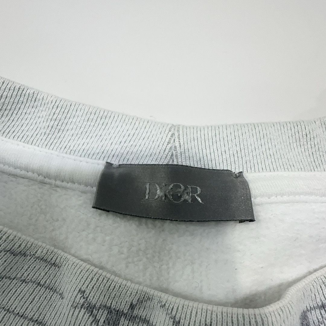 Dior Dior Neck Logo Sweatshirt Size M Size US M / EU 48-50 / 2 - 4 Thumbnail