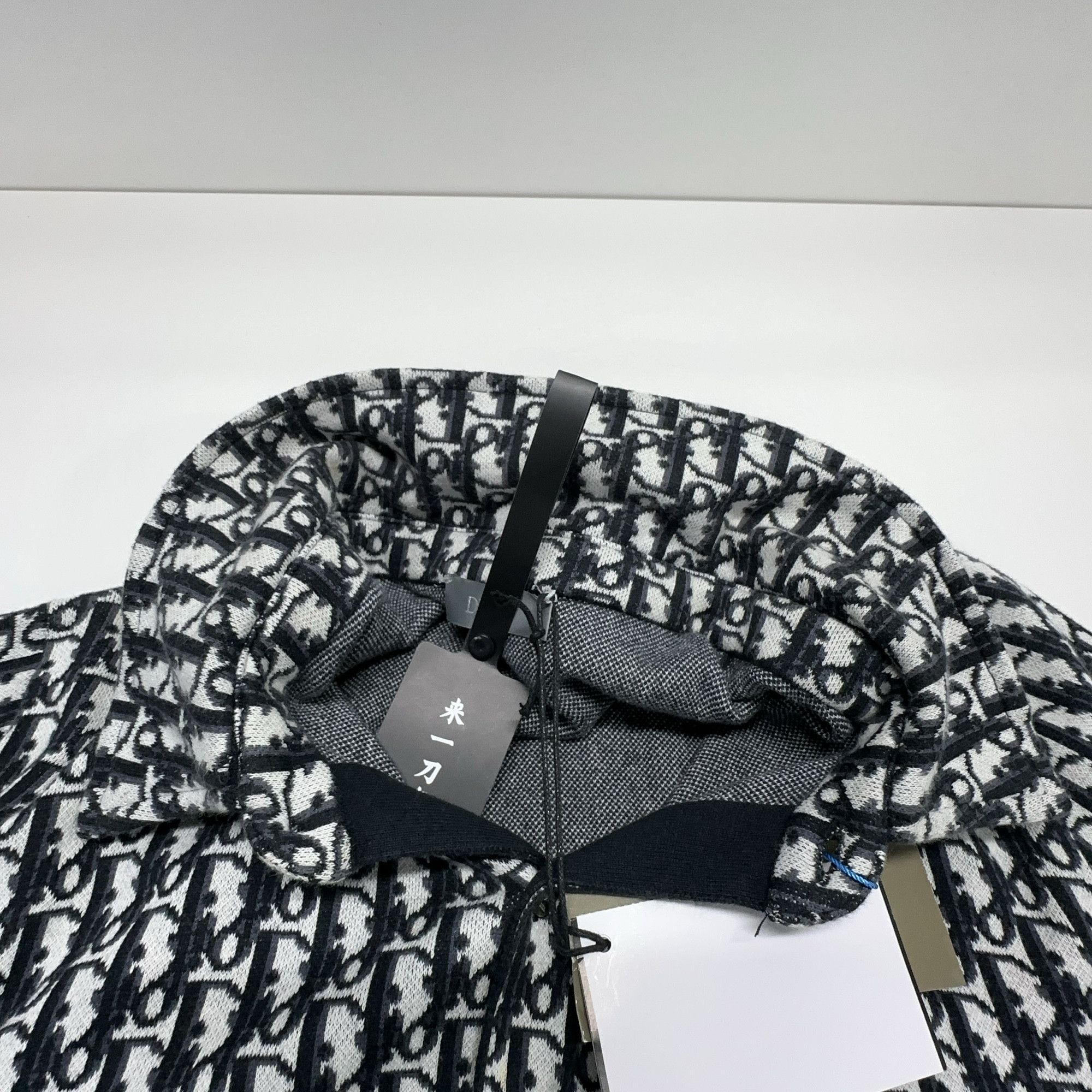 Dior Dior Oblique Monogram Knit Shirt Size XXL Size US XXL / EU 58 / 5 - 6 Thumbnail