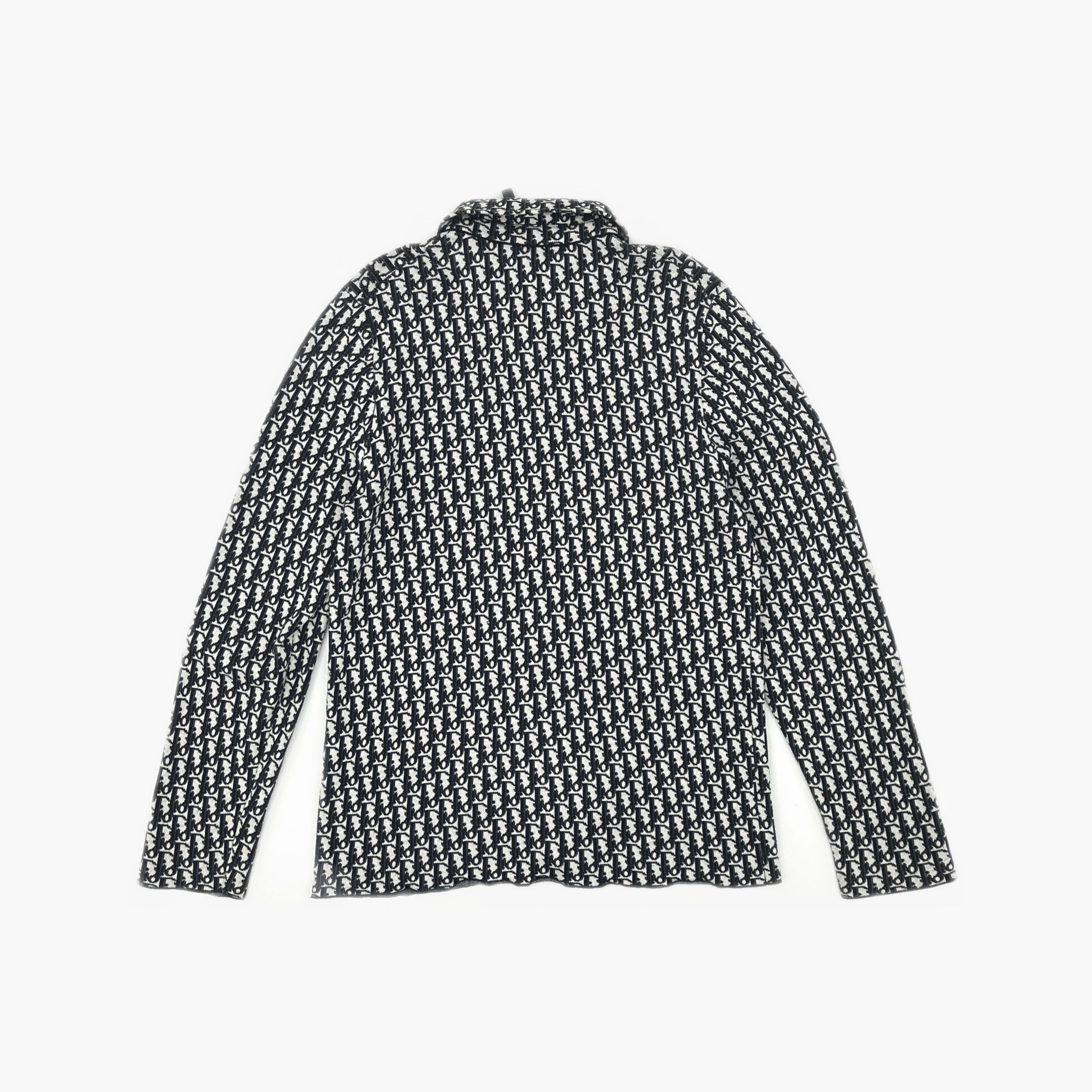 Dior Dior Oblique Monogram Knit Shirt Size XXL Size US XXL / EU 58 / 5 - 2 Thumbnail