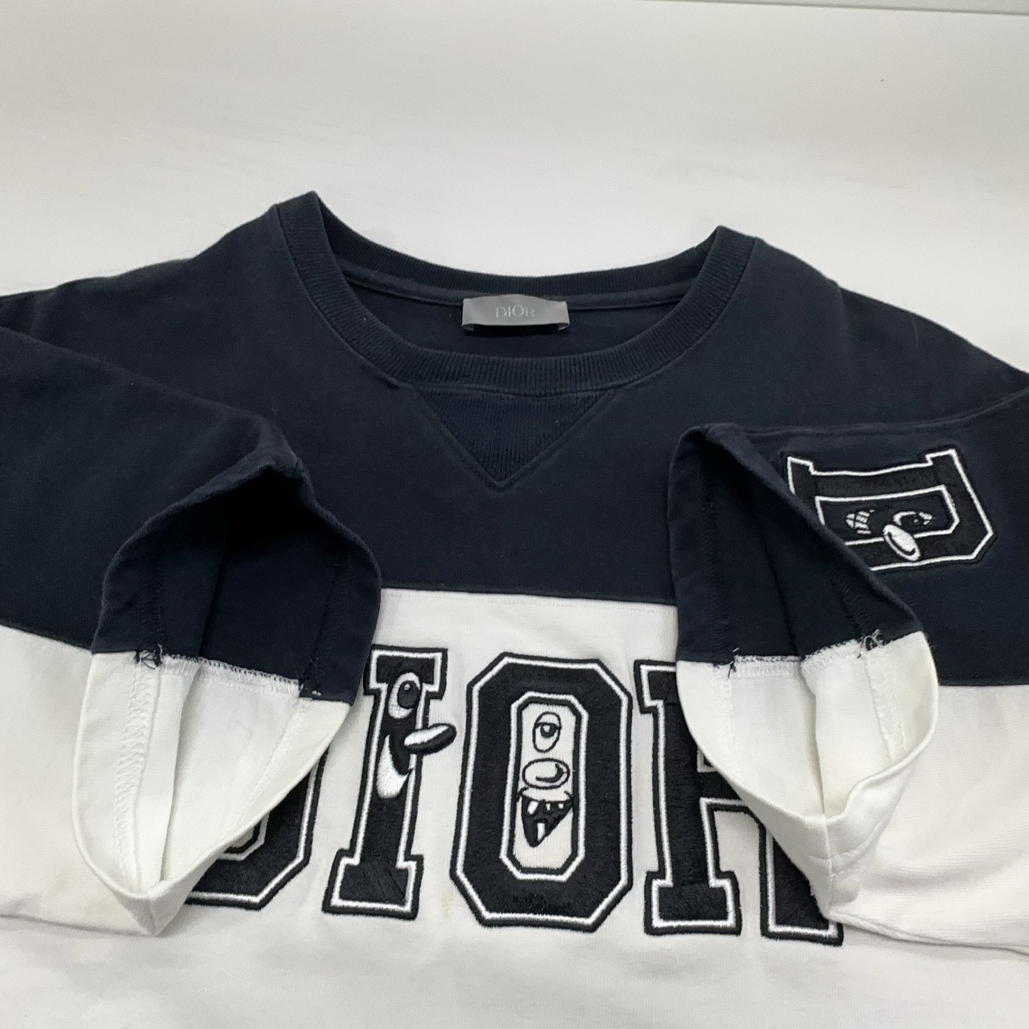 Dior Dior Logo Color-block T-Shirt Size S Size US S / EU 44-46 / 1 - 12 Thumbnail