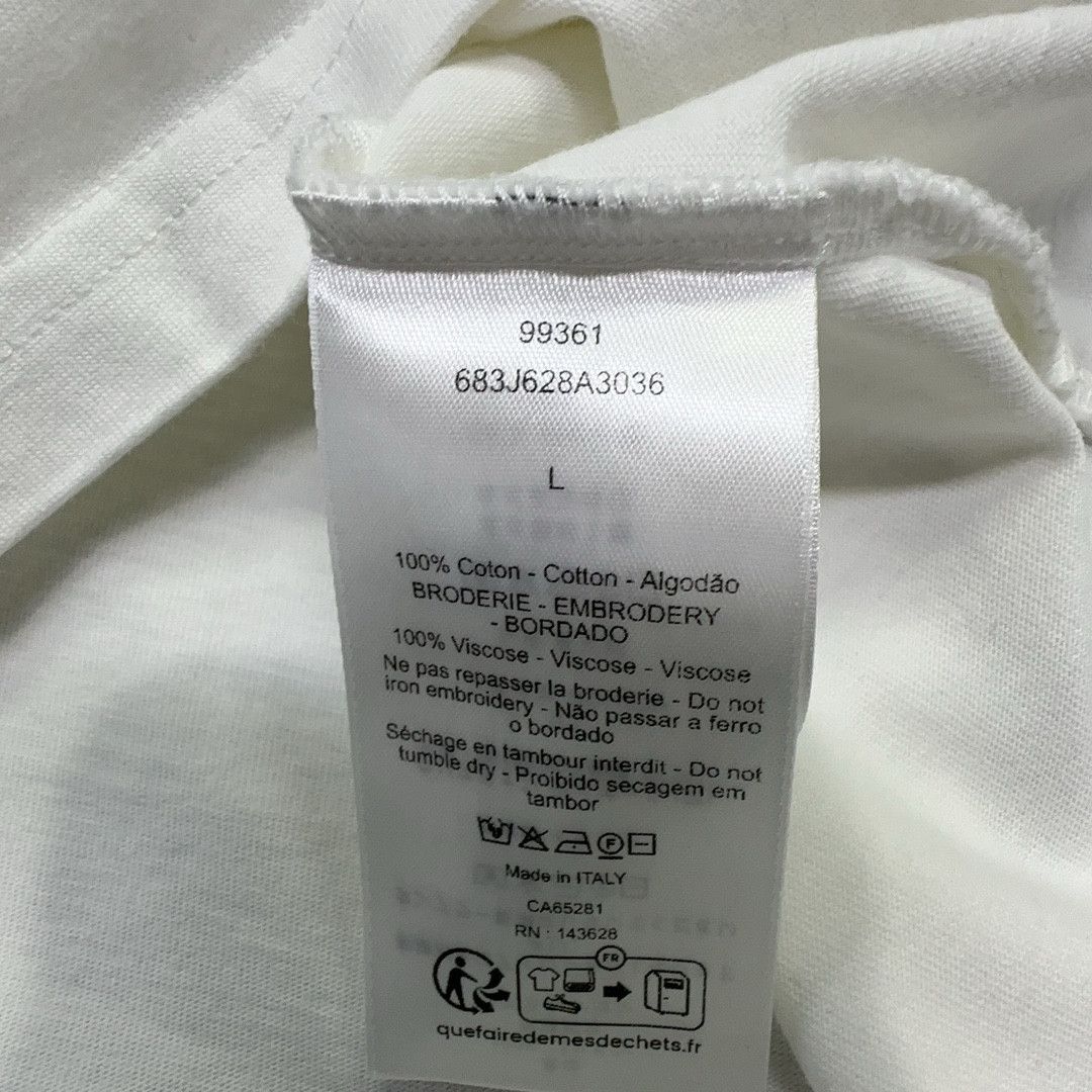 Dior Dior Daisy Embroidery Logo T-Shirt Size L Size US L / EU 52-54 / 3 - 4 Thumbnail