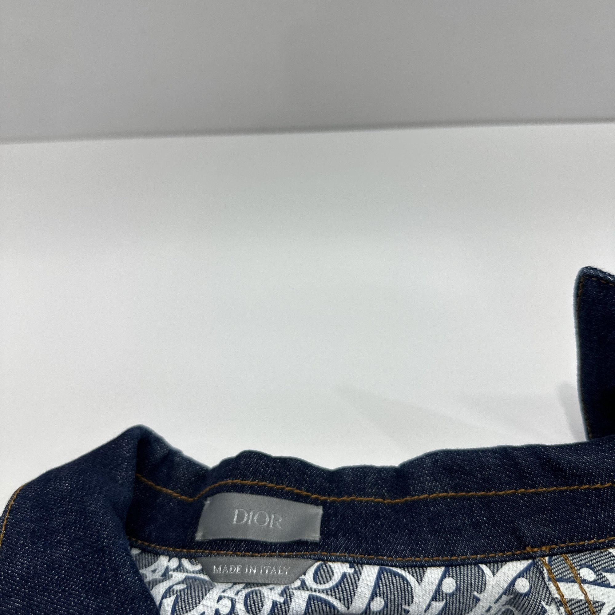 Dior Dior Oblique Lined Denim Jacket Size 44 Size US S / EU 44-46 / 1 - 3 Thumbnail