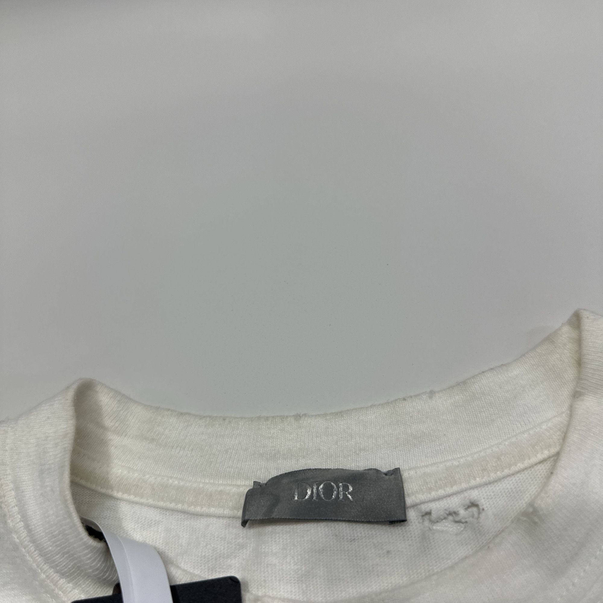 Dior Dior Couture Distressed Logo T-Shirt XS Size US XS / EU 42 / 0 - 3 Thumbnail