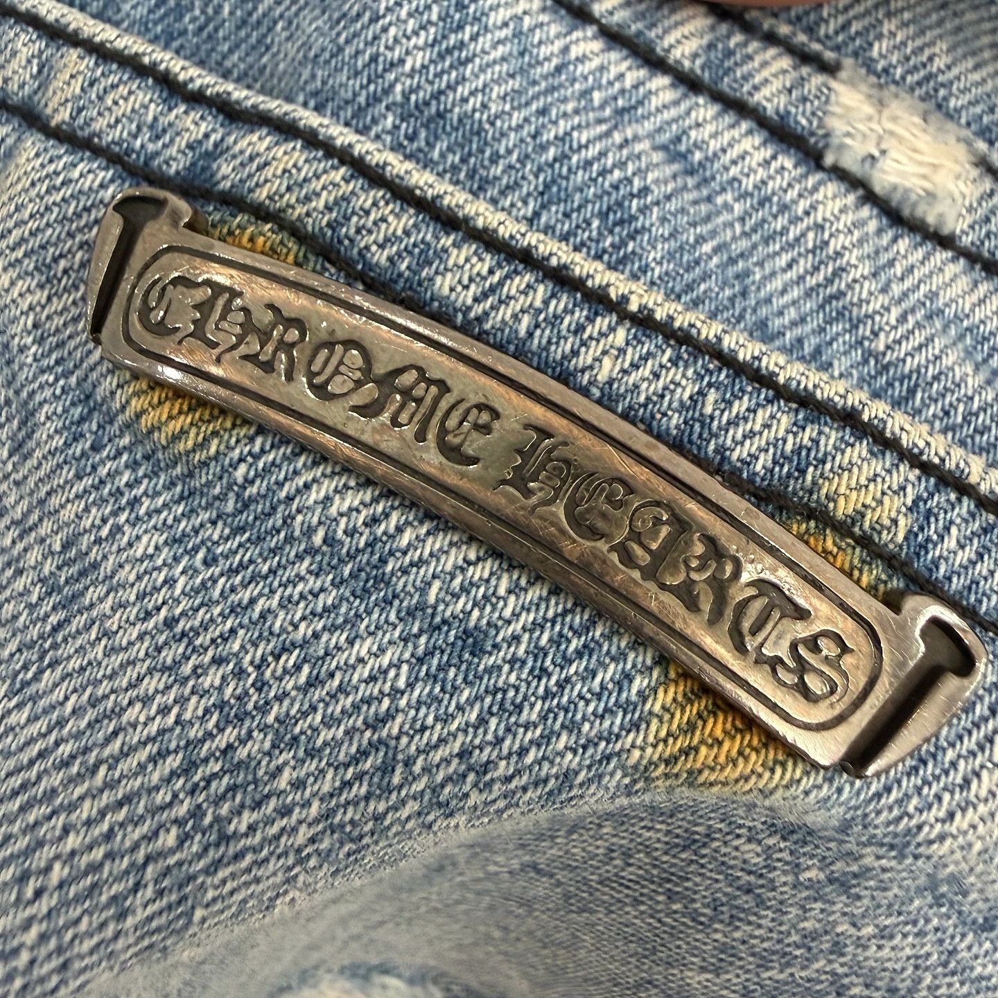 Chrome Hearts Chrome Hearts Distressed Denim Shorts Size 26 Size 26" / US 2 / IT 38 - 7 Thumbnail
