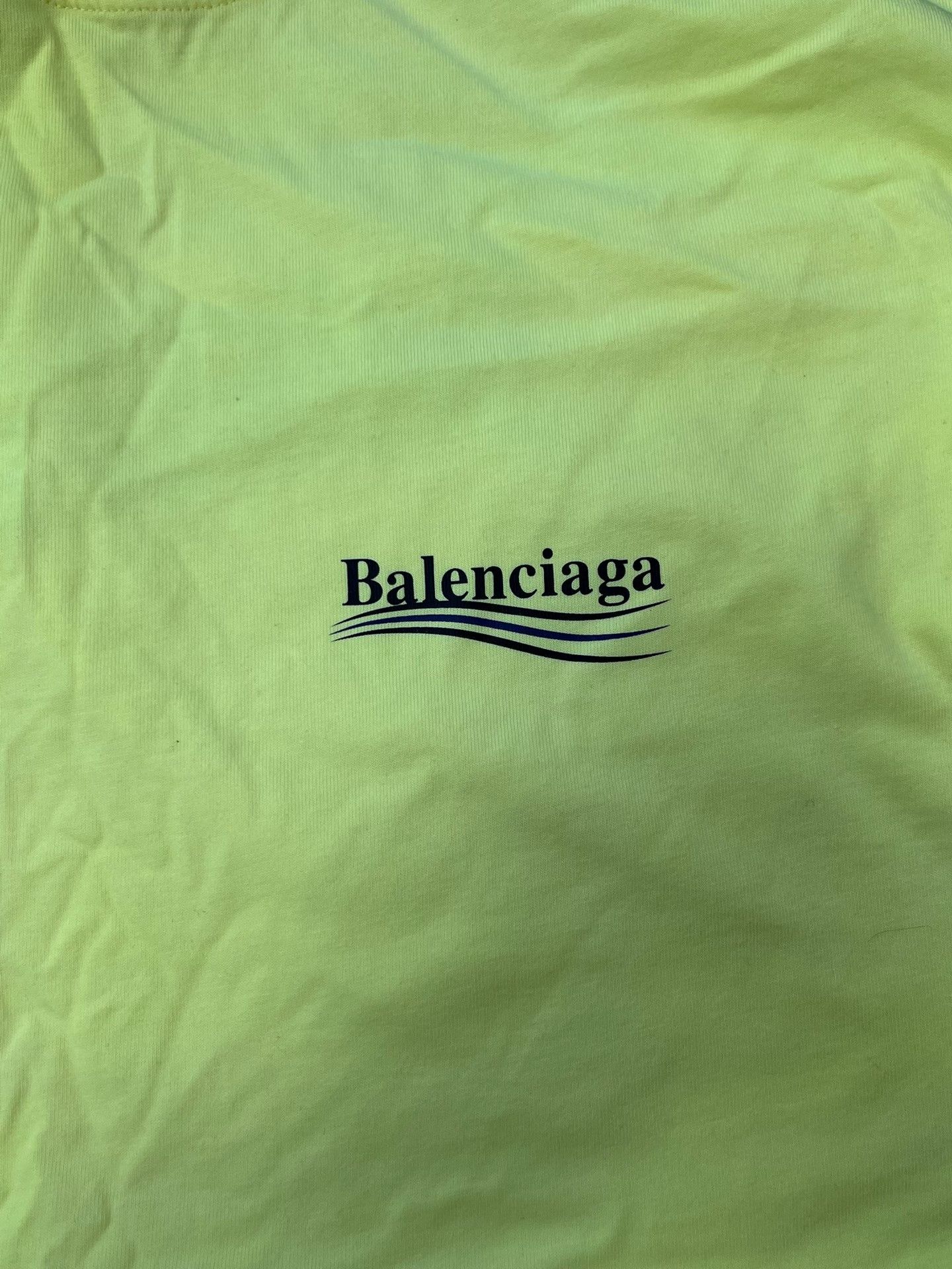 Balenciaga Balenciaga Wave Logo Graphic T-Shirt XS Size US XS / EU 42 / 0 - 4 Thumbnail