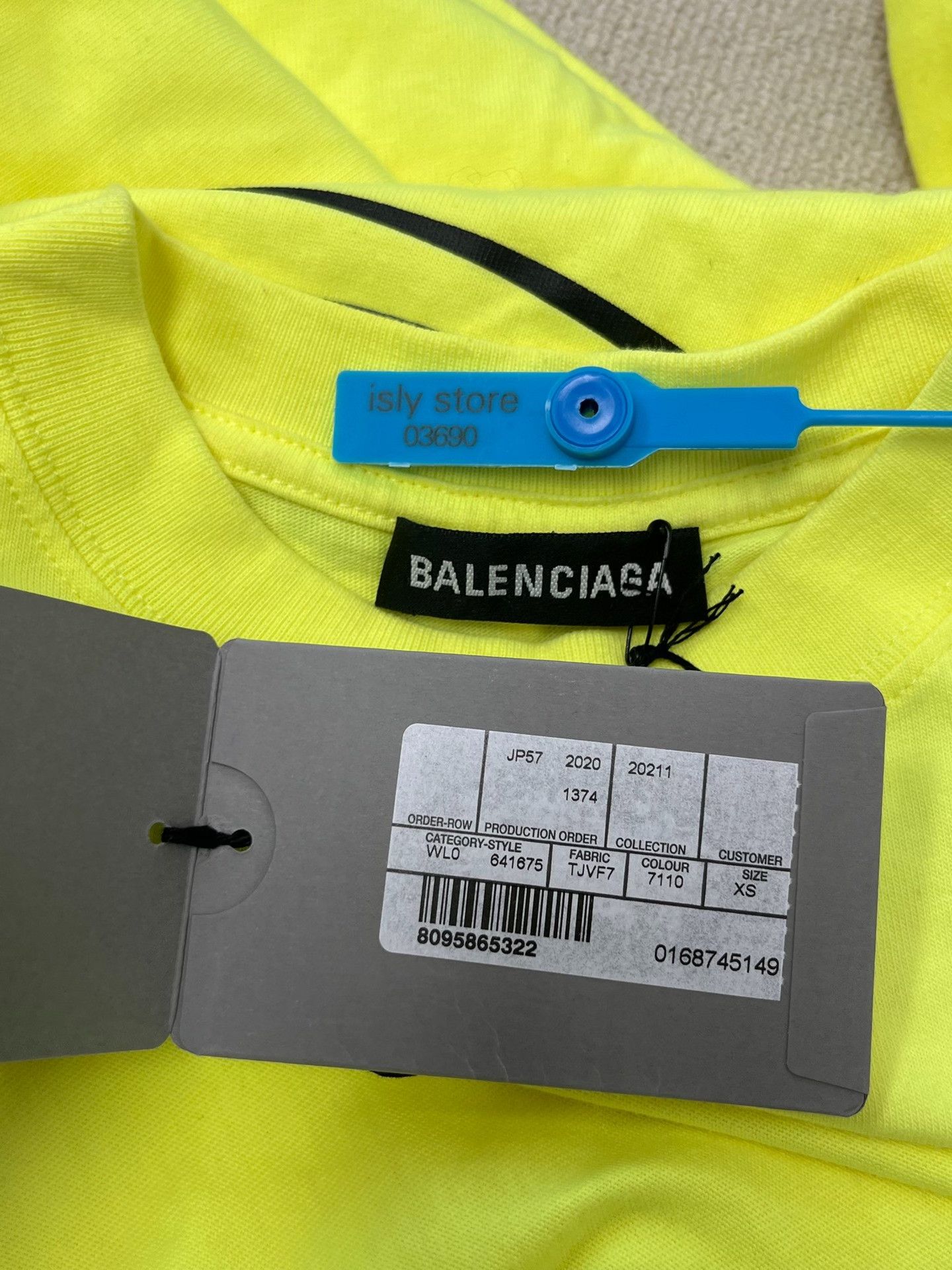 Balenciaga Balenciaga Wave Logo Graphic T-Shirt XS Size US XS / EU 42 / 0 - 6 Thumbnail