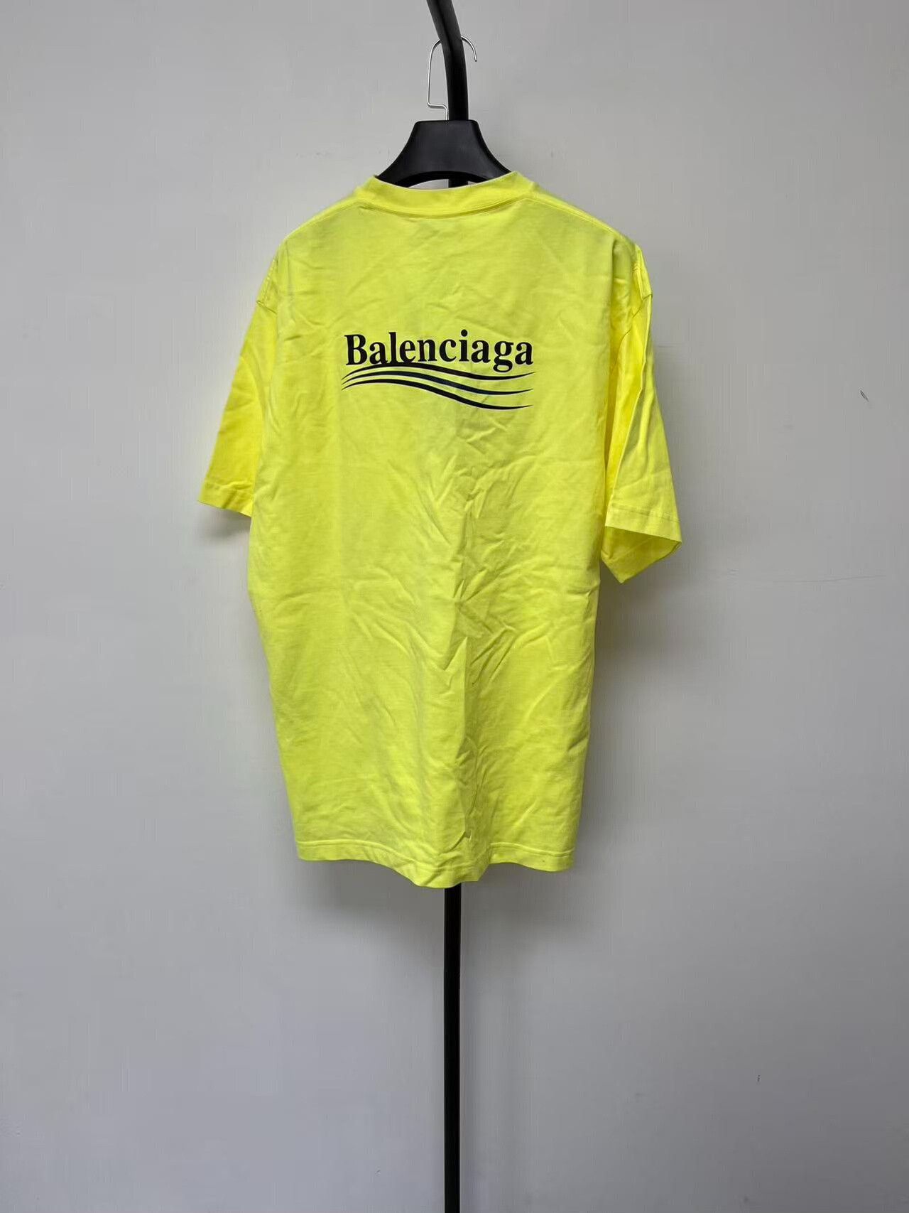 Balenciaga Balenciaga Wave Logo Graphic T-Shirt XS Size US XS / EU 42 / 0 - 3 Thumbnail