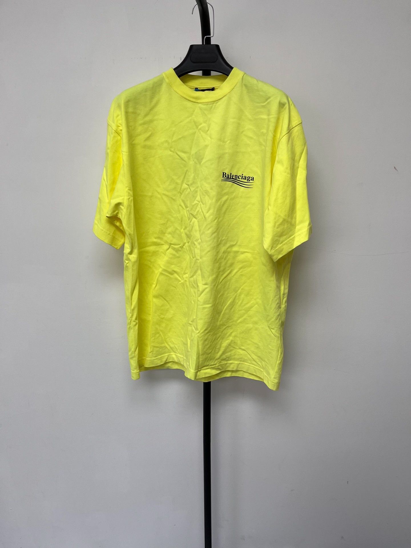 Balenciaga Balenciaga Wave Logo Graphic T-Shirt XS Size US XS / EU 42 / 0 - 2 Thumbnail