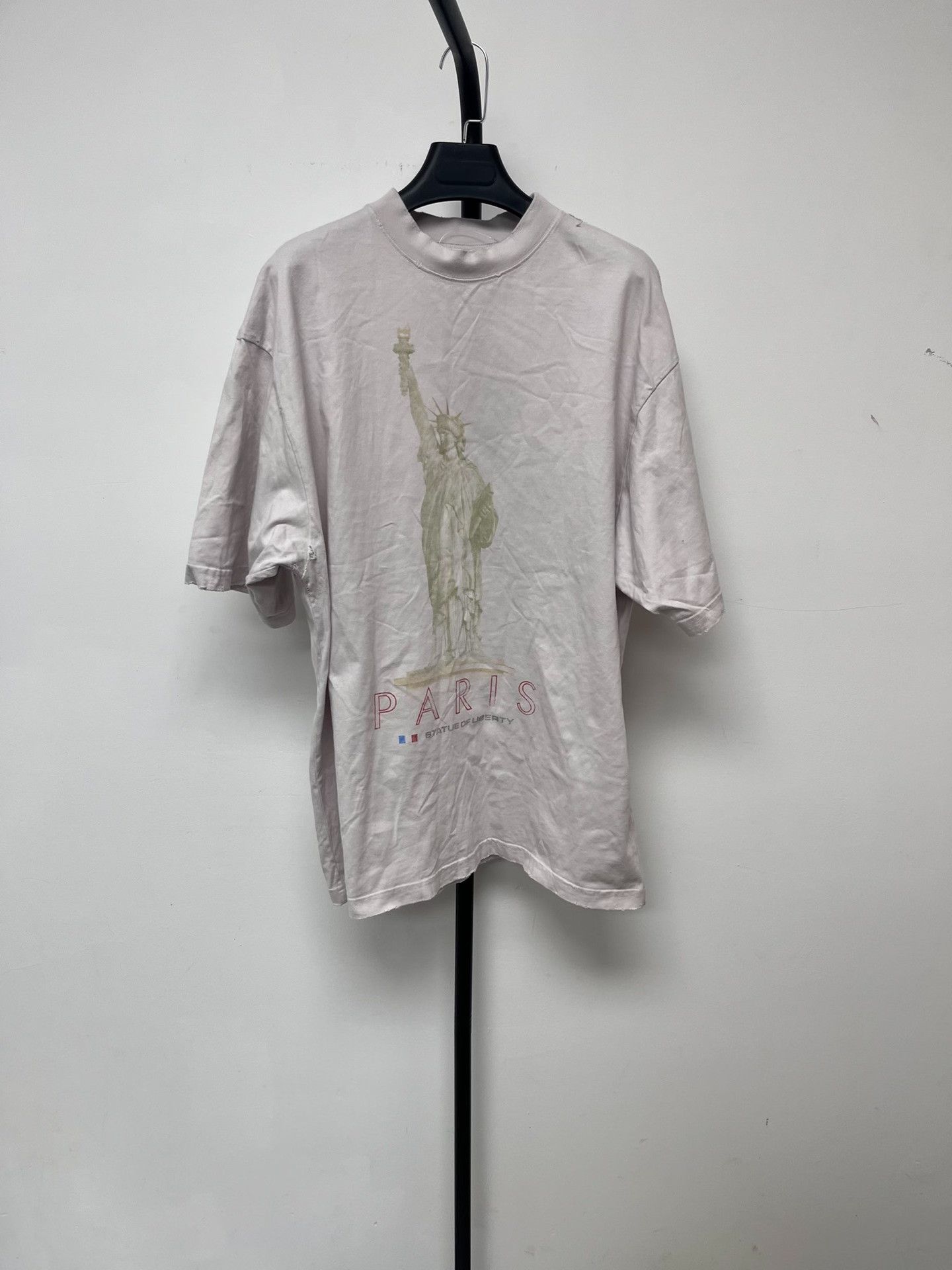 Balenciaga Balenciaga Statue of Liberty Print T-Shirt S Size US S / EU 44-46 / 1 - 2 Thumbnail