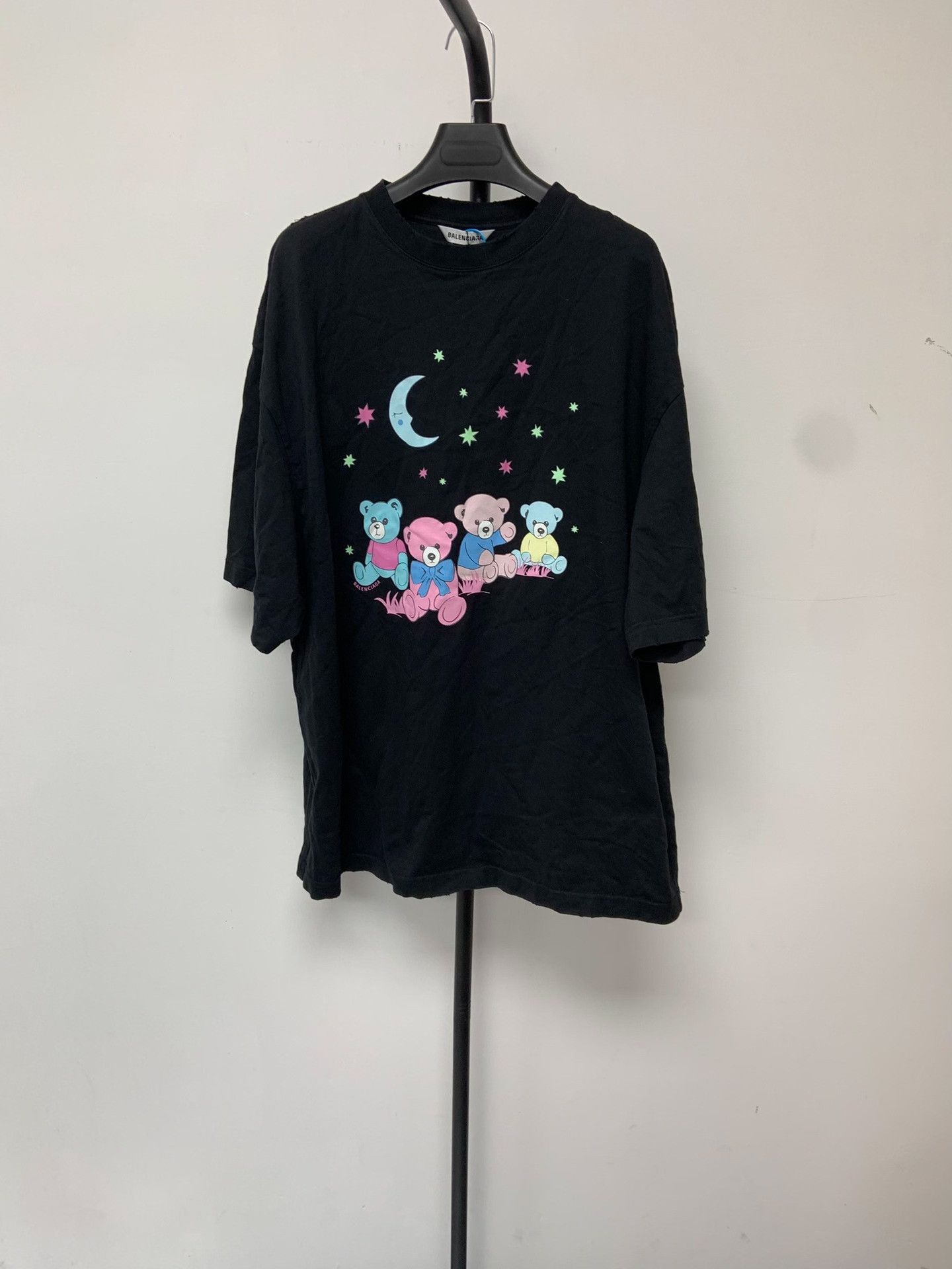Balenciaga Balenciaga Bear Graphic T-Shirt L Size L / US 10 / IT 46 - 2 Thumbnail