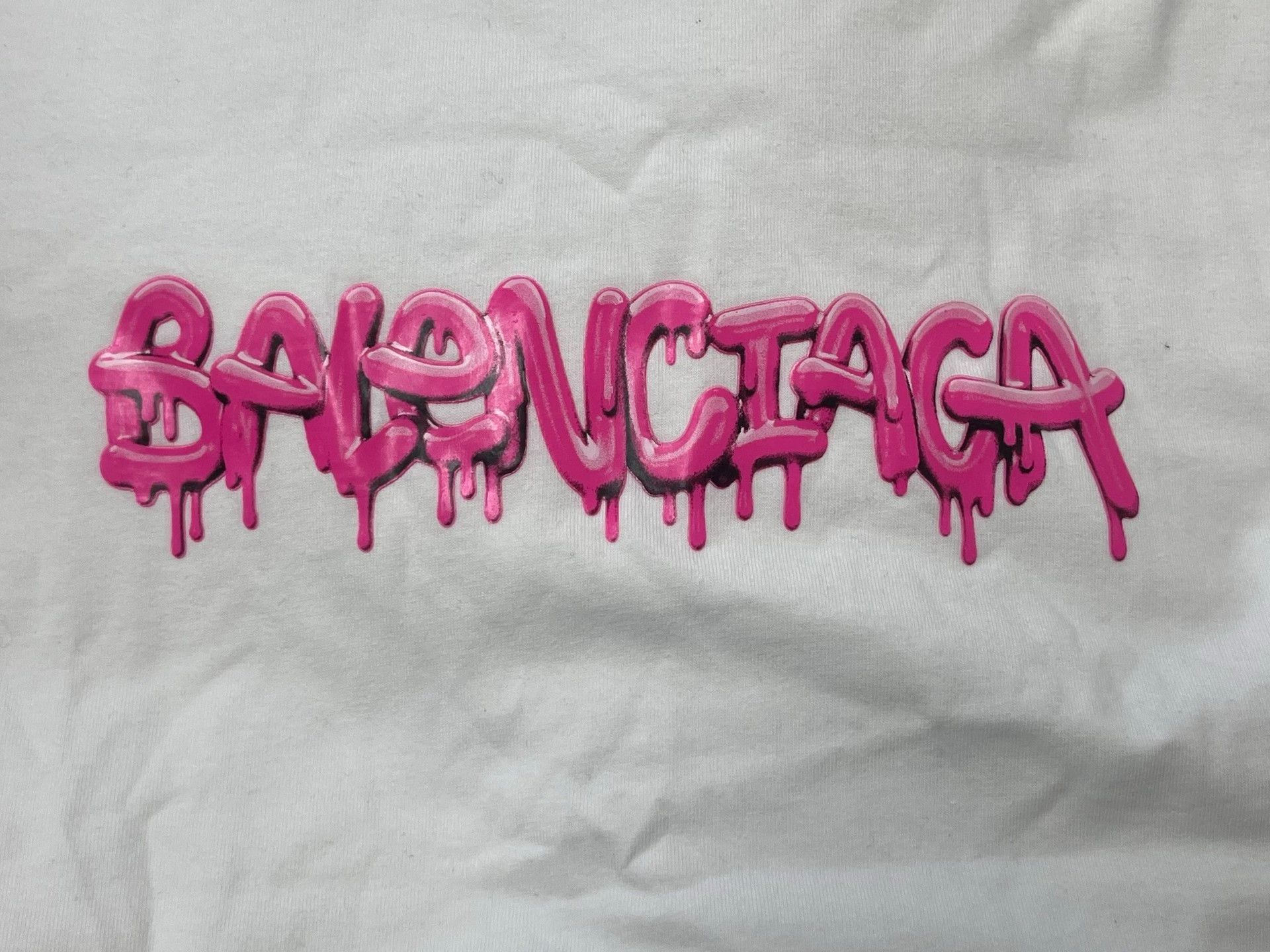 Balenciaga Balenciaga Slime Logo Print T-Shirt XS Size US XS / EU 42 / 0 - 4 Thumbnail