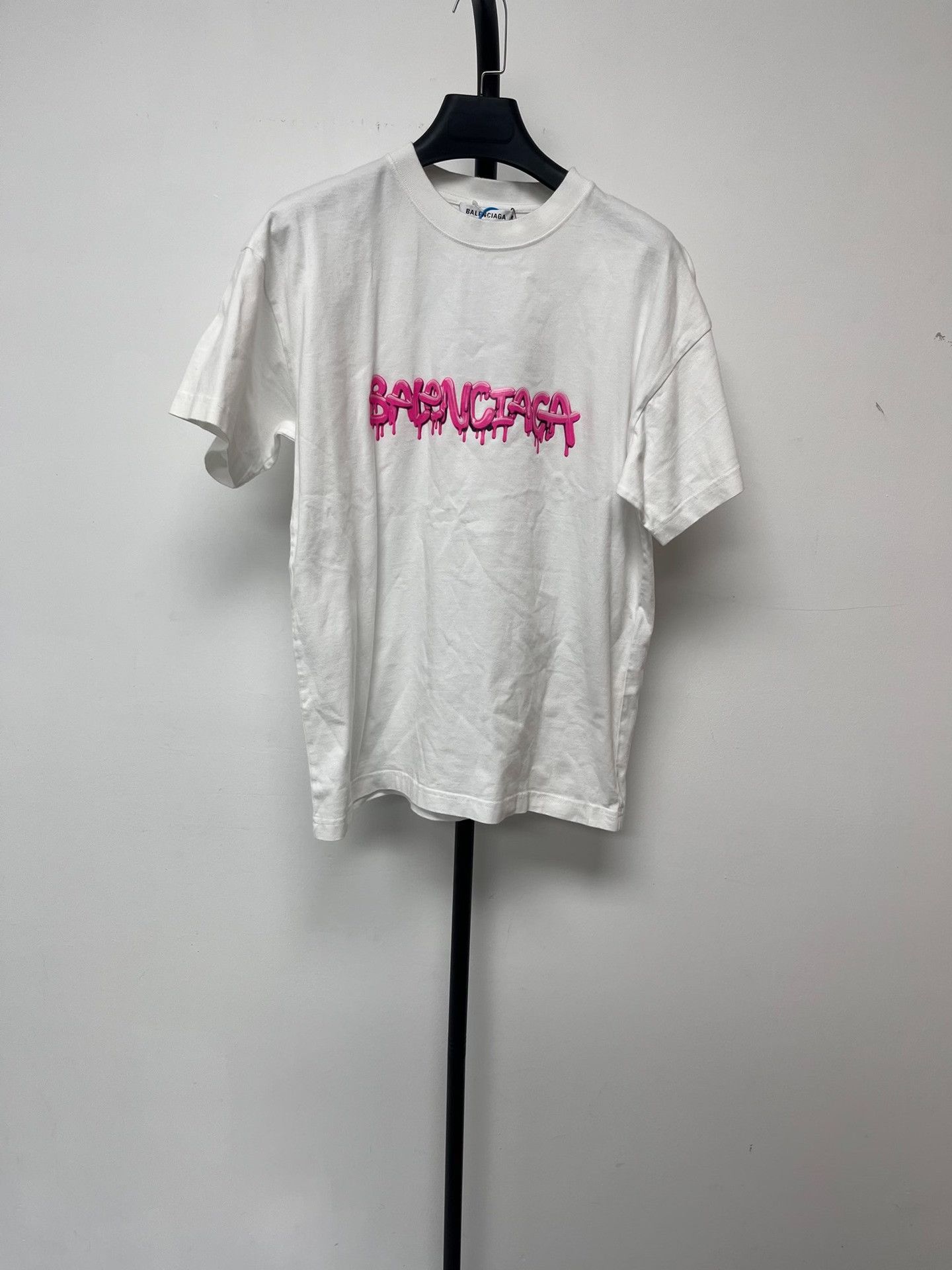 Balenciaga Balenciaga Slime Logo Print T-Shirt XS Size US XS / EU 42 / 0 - 2 Thumbnail