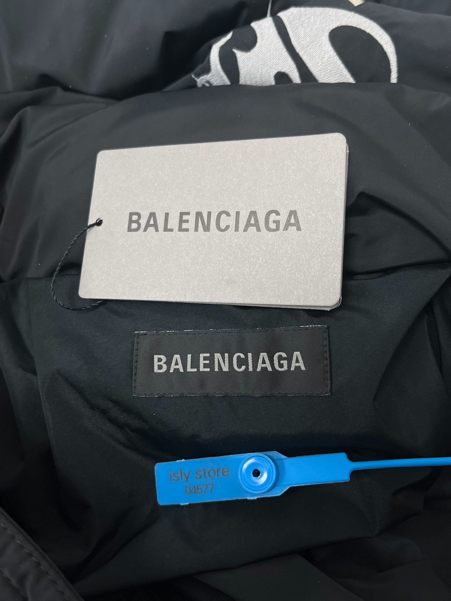 Balenciaga Balenciaga Metal Logo Puffer Jacket Size 48 Size US M / EU 48-50 / 2 - 6 Thumbnail